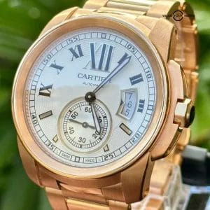 Cartier Calibre De Cartier Rose Gold – Ref# W7100018
