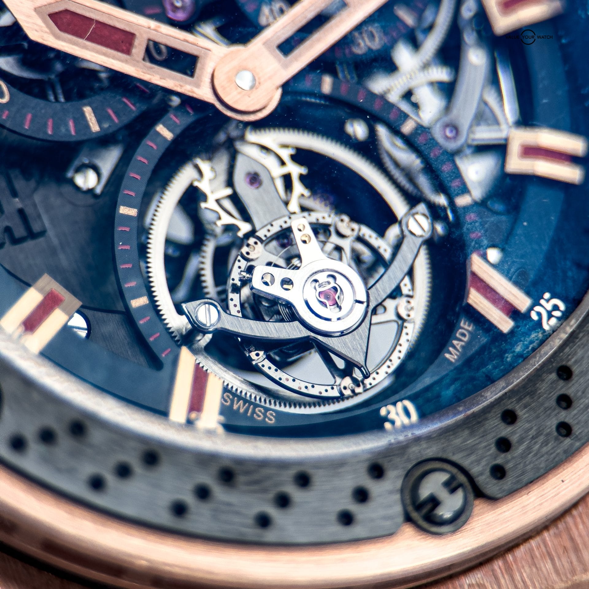 Hublot King Power Tourbillon 48mm 707.OM.1138.NR.FMO10 – 18k King Gold – Skeleton Dial – 120-Hour Power Reserve - Image 2