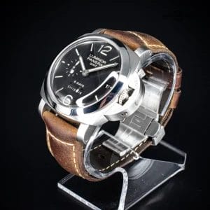 Panerai 44mm Luminor 1950 8 Days GMT Dot Dial, Ref. PAM00233 with Box