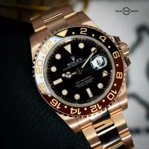 Rolex GMT-Master II “Rootbeer” Root Beer 126715CHNR Rose Gold Full Set B&P