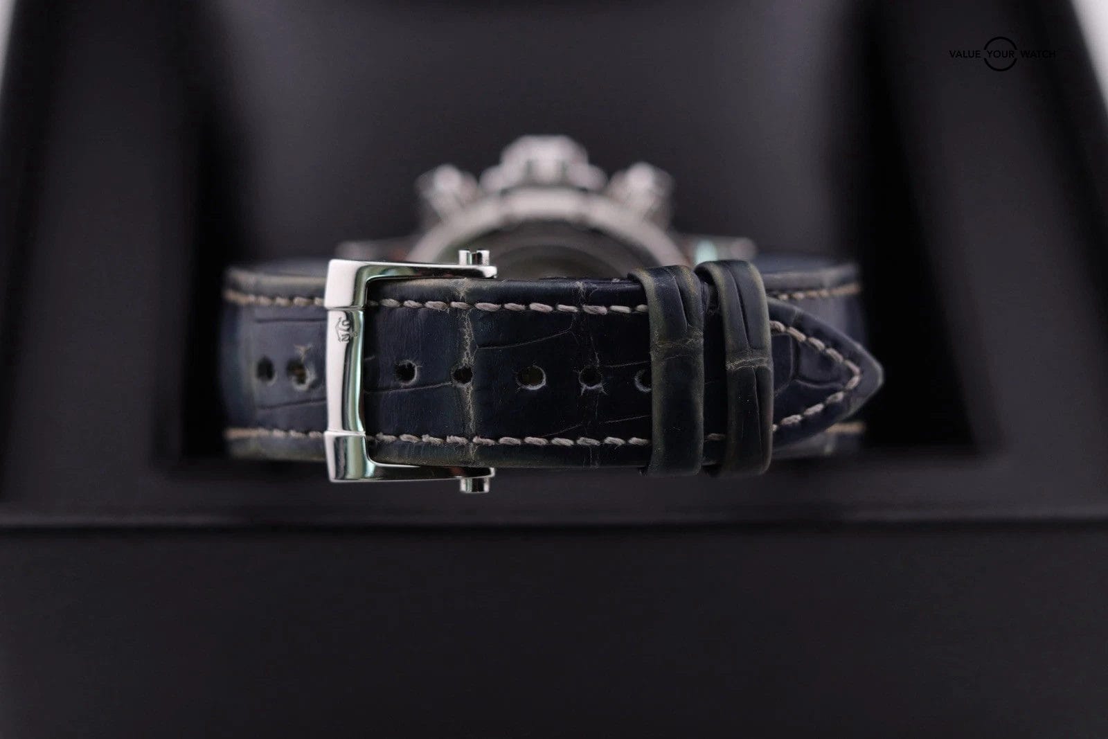 Ulysse Nardin Maxi Marine Chronograph Stainless Steel Cream Dial 41mm 353-66 - Image 3