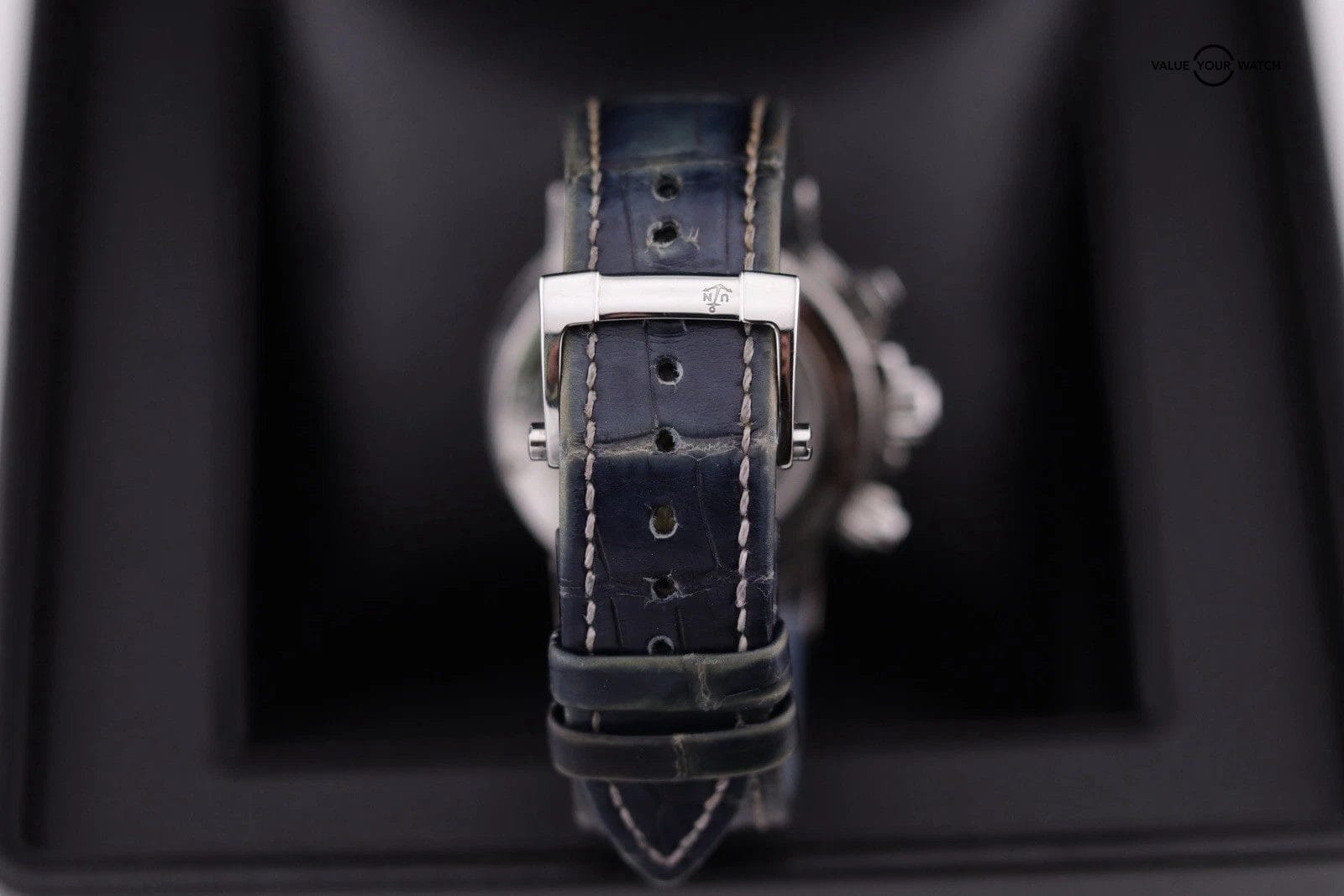 Ulysse Nardin Maxi Marine Chronograph Stainless Steel Cream Dial 41mm 353-66 - Image 4