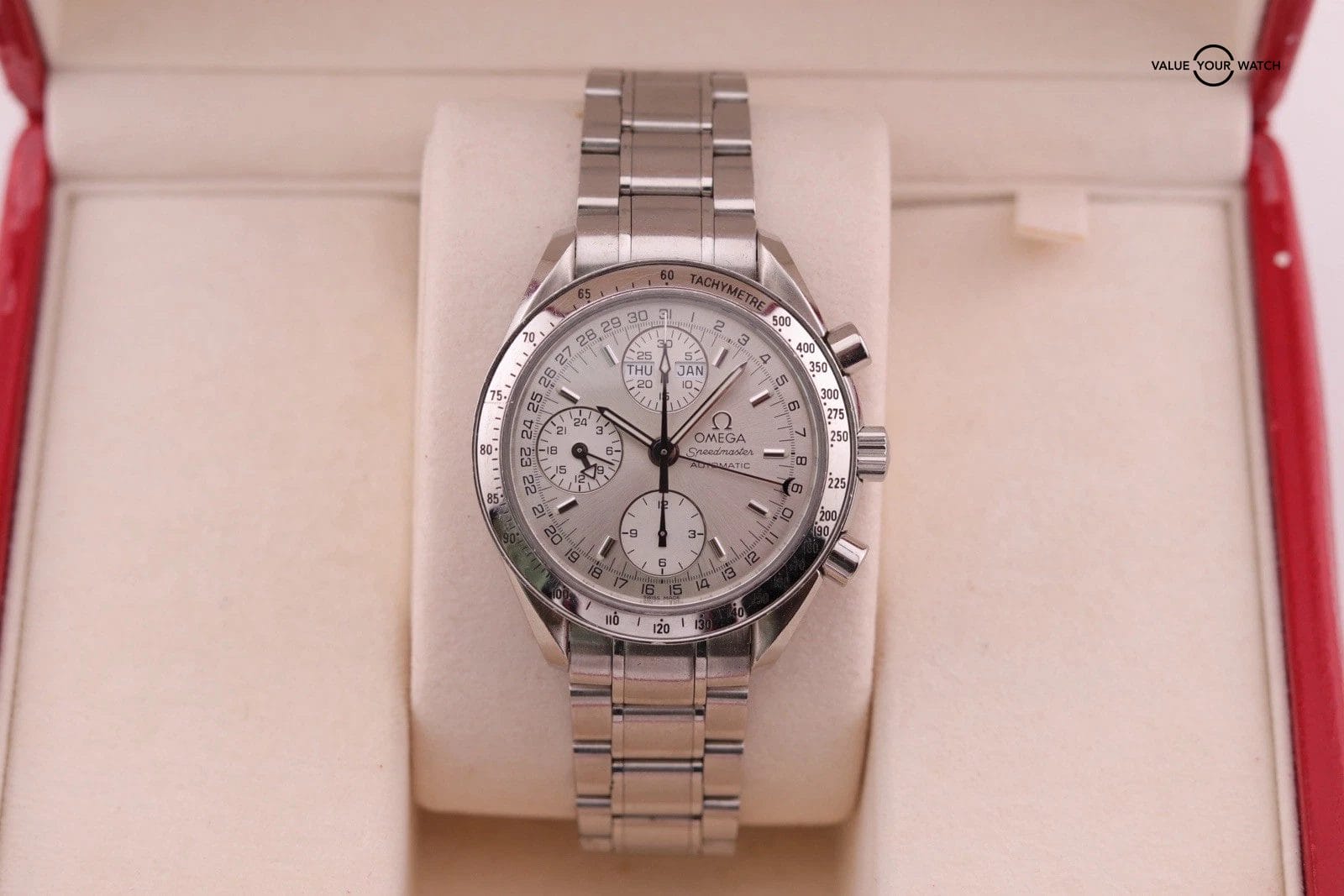 OMEGA Speedmaster Day‑Date 3523.30.00 | Double Boxed + Pictogram Card - Image 2