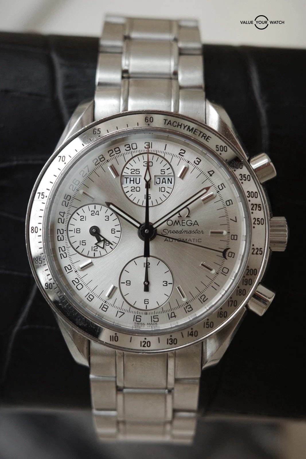 OMEGA Speedmaster Day‑Date 3523.30.00 | Double Boxed + Pictogram Card - Image 4