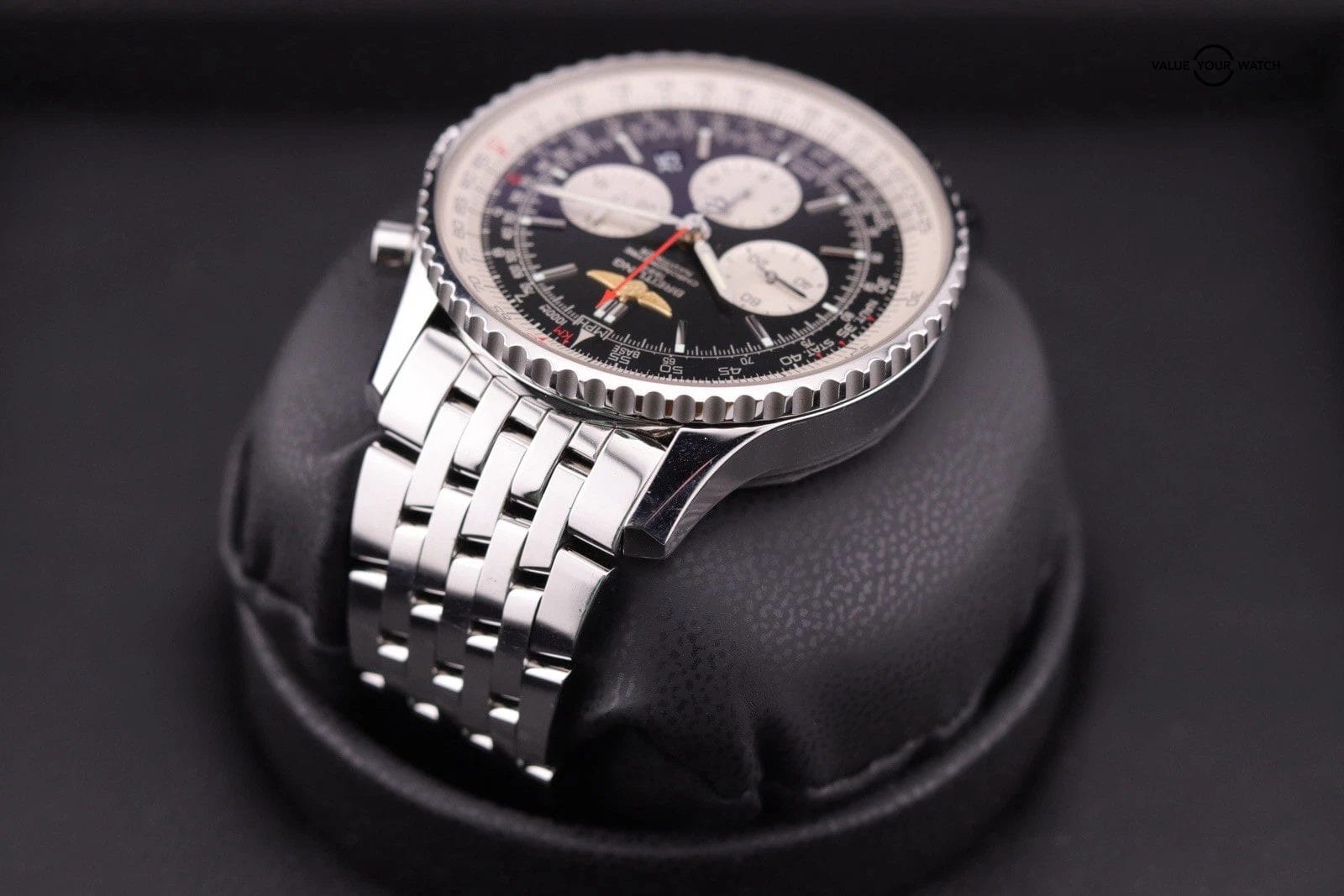 Breitling Navitimer B01 Chronograph 46 Black Dial Stainless AB0127 | Watch Only - Image 6