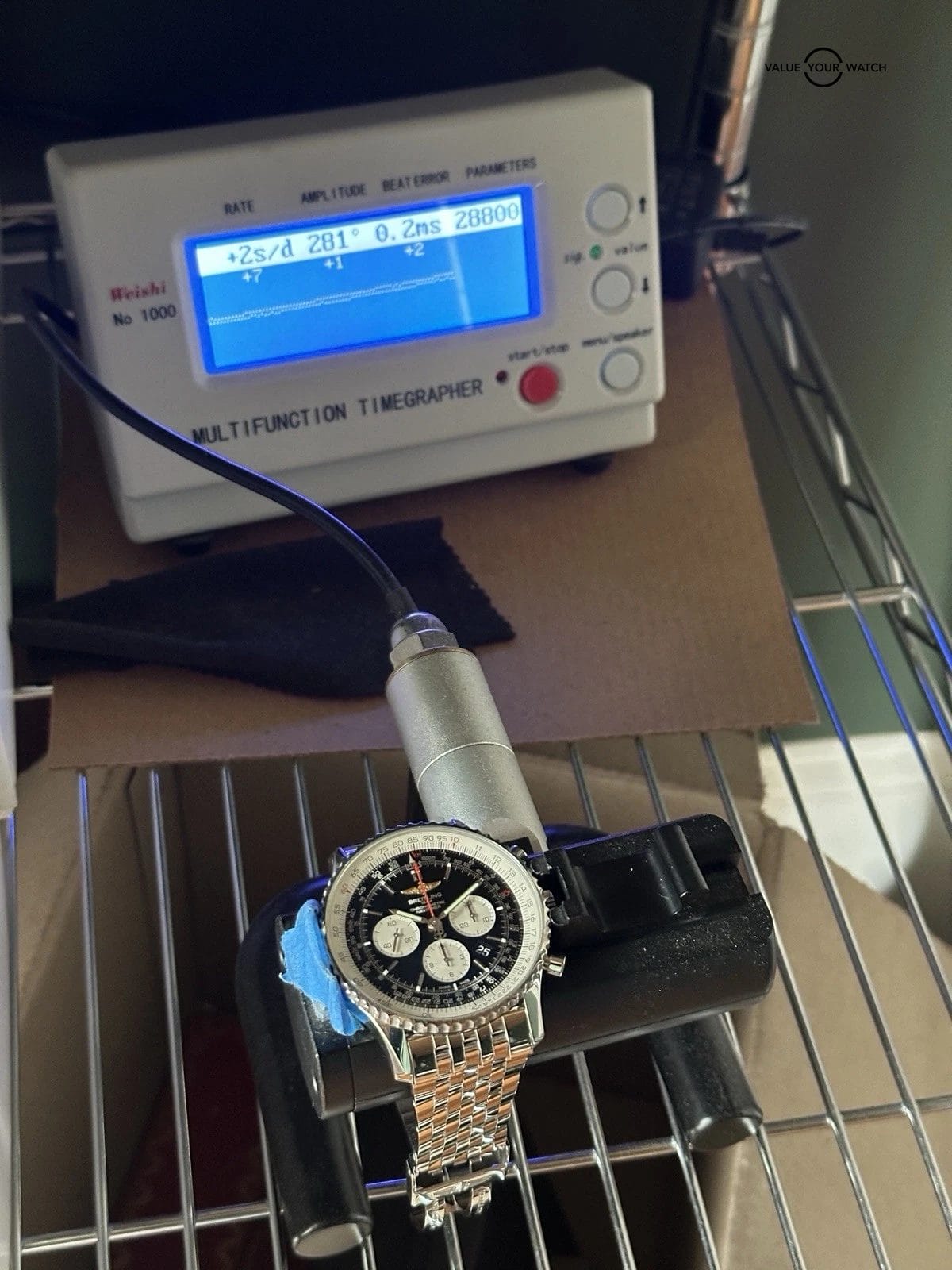 Breitling Navitimer B01 Chronograph 46 Black Dial Stainless AB0127 | Watch Only - Image 10