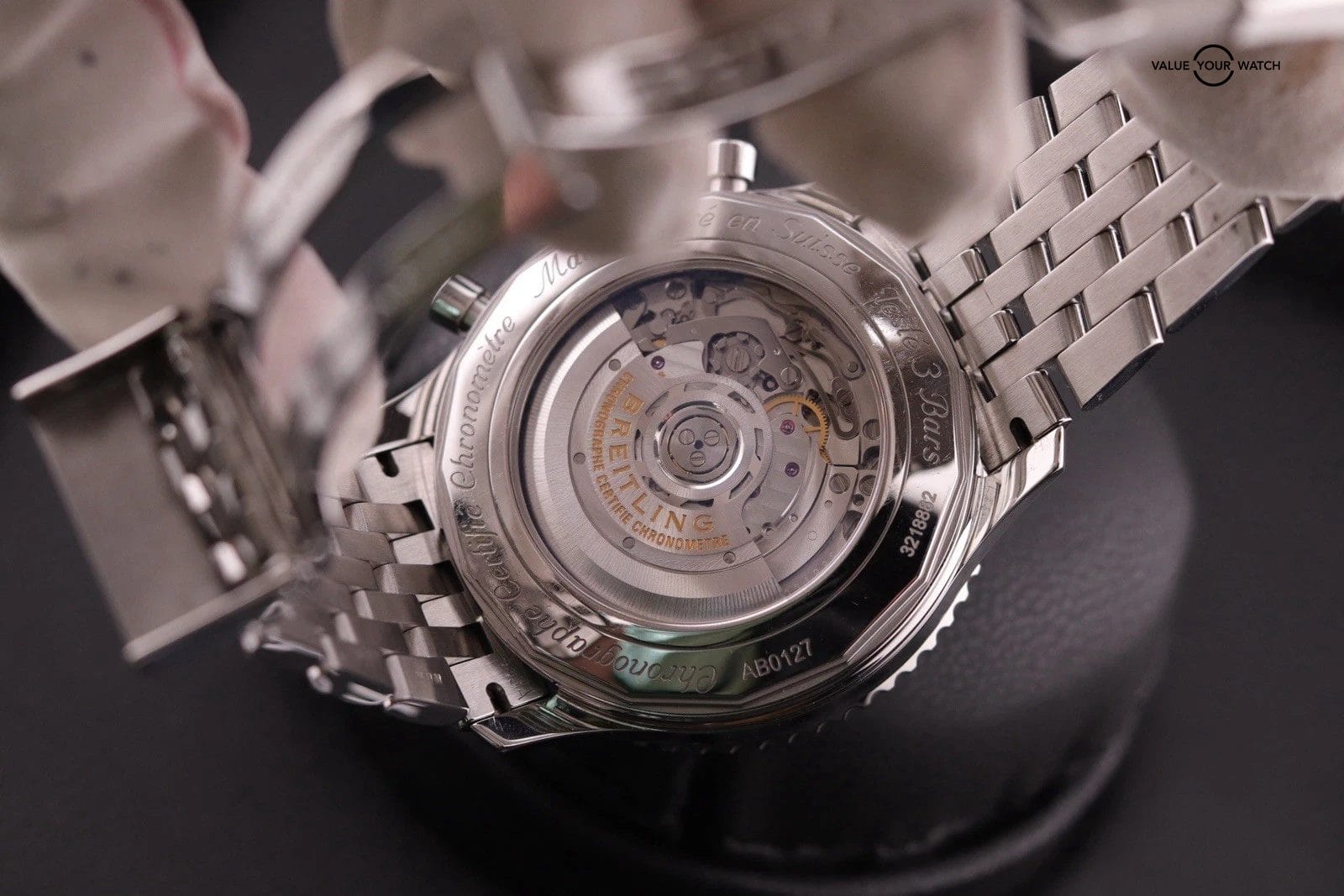 Breitling Navitimer B01 Chronograph 46 Black Dial Stainless AB0127 | Watch Only - Image 11