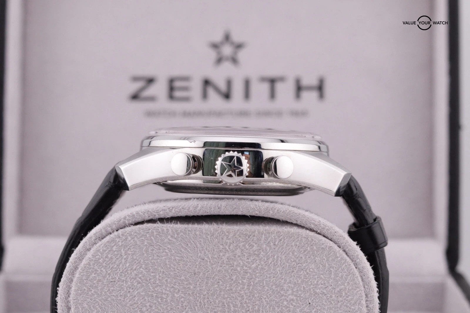 Zenith El Primero Chronomaster Grande Date Moonphase 45mm Full Set - Image 9
