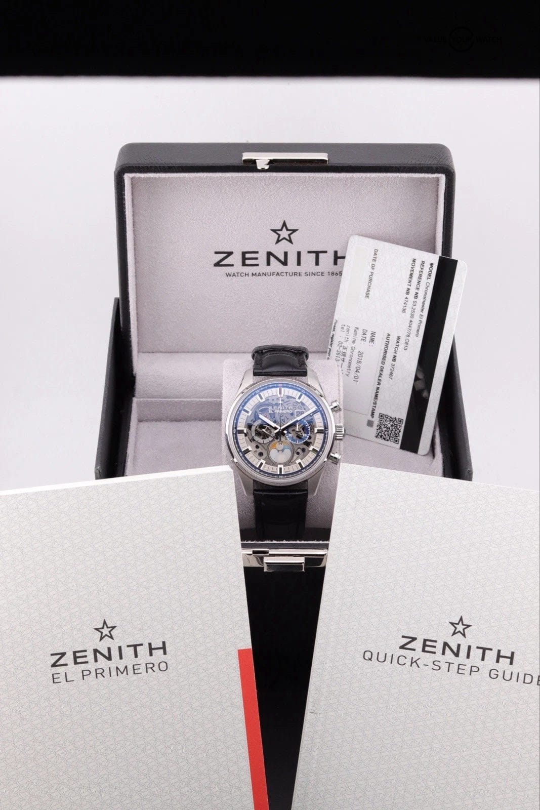 Zenith El Primero Chronomaster Grande Date Moonphase 45mm Full Set - Image 16