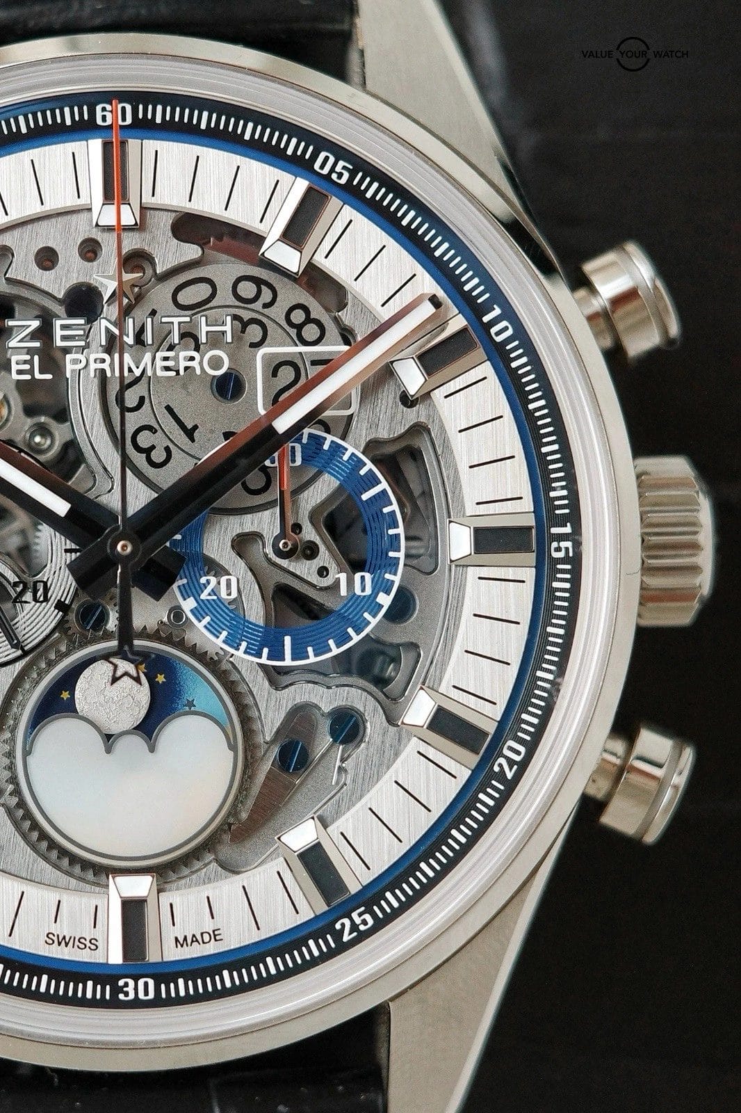 Zenith El Primero Chronomaster Grande Date Moonphase 45mm Full Set - Image 17