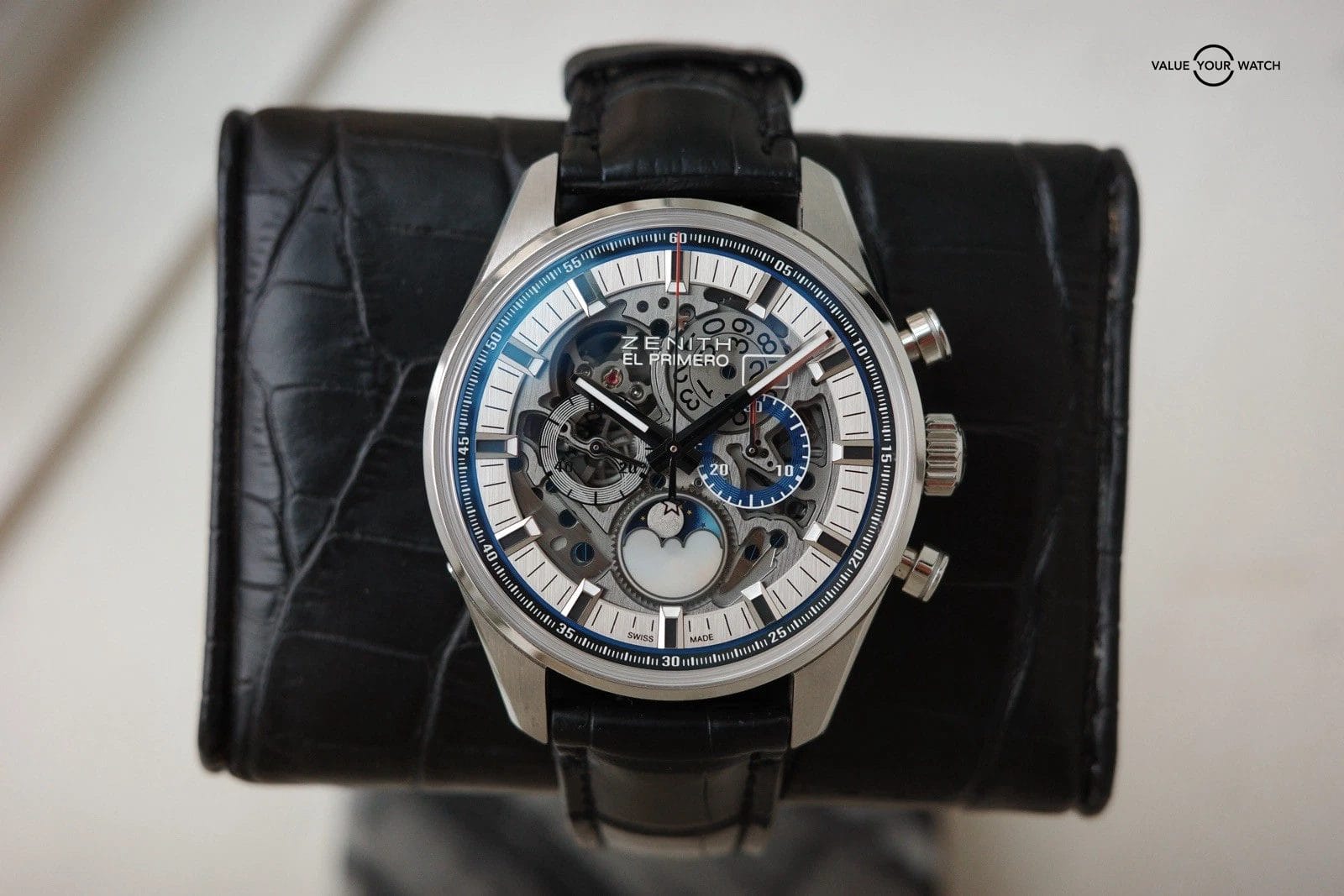Zenith El Primero Chronomaster Grande Date Moonphase 45mm Full Set - Image 18