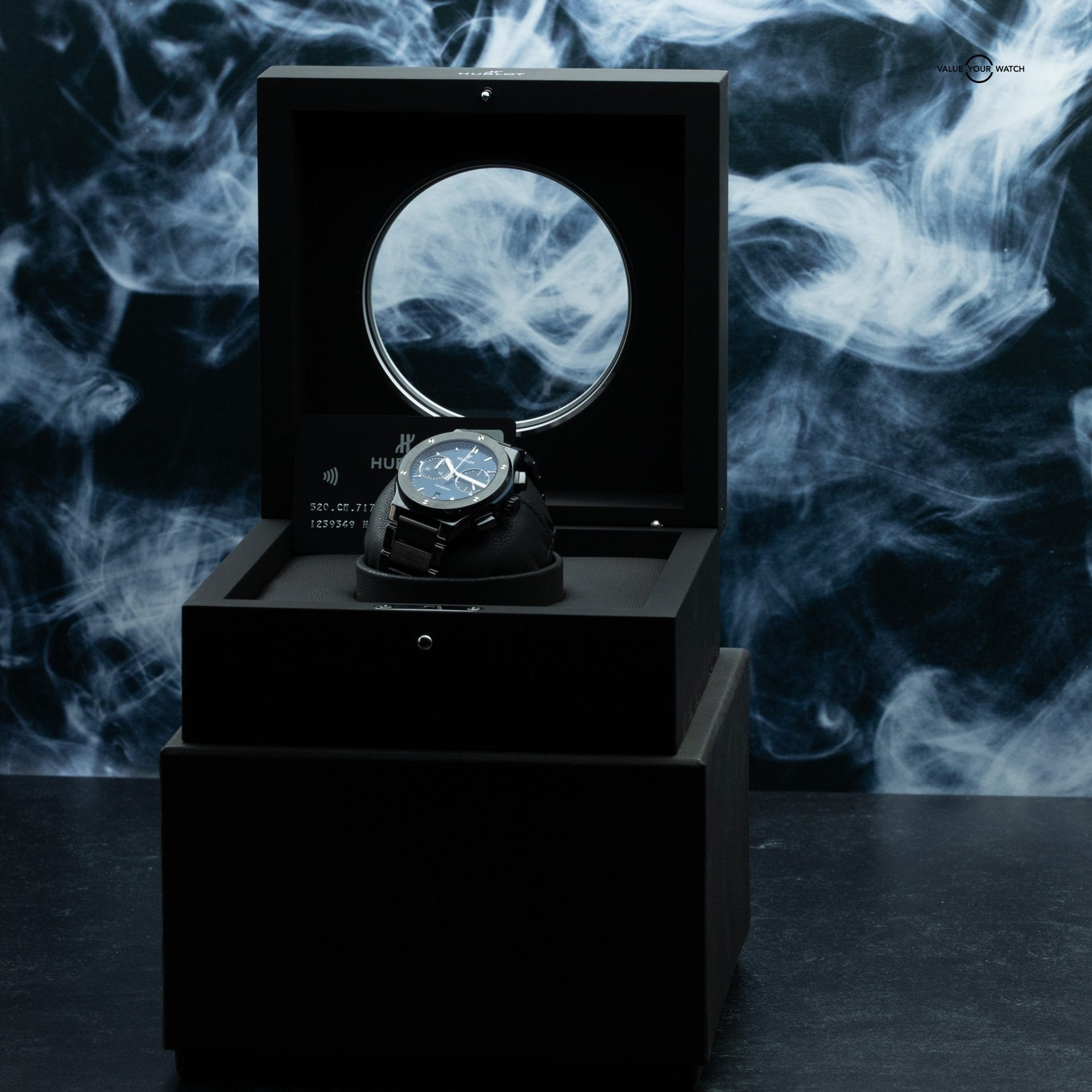 Hublot Classic Fusion Chronograph Blue Ceramic Ref. 520.CM.7170.CM - Image 2