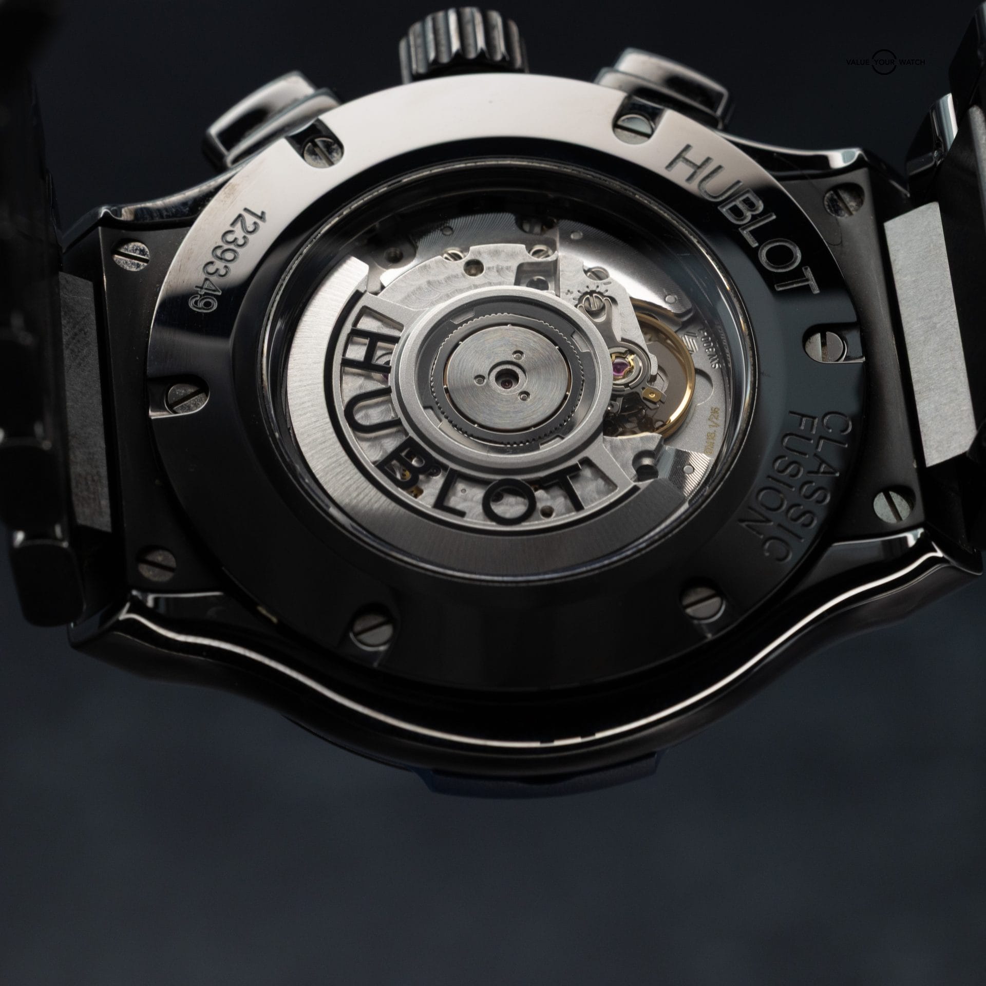 Hublot Classic Fusion Chronograph Blue Ceramic Ref. 520.CM.7170.CM - Image 9