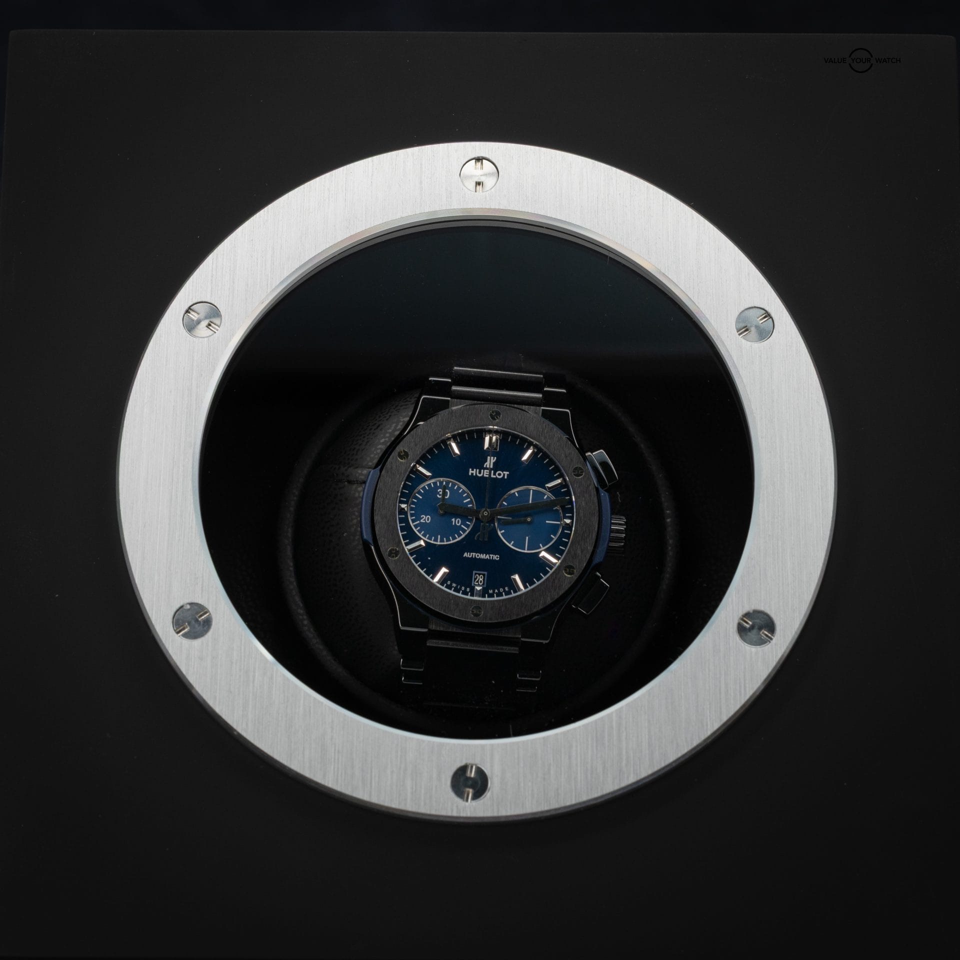 Hublot Classic Fusion Chronograph Blue Ceramic Ref. 520.CM.7170.CM - Image 10