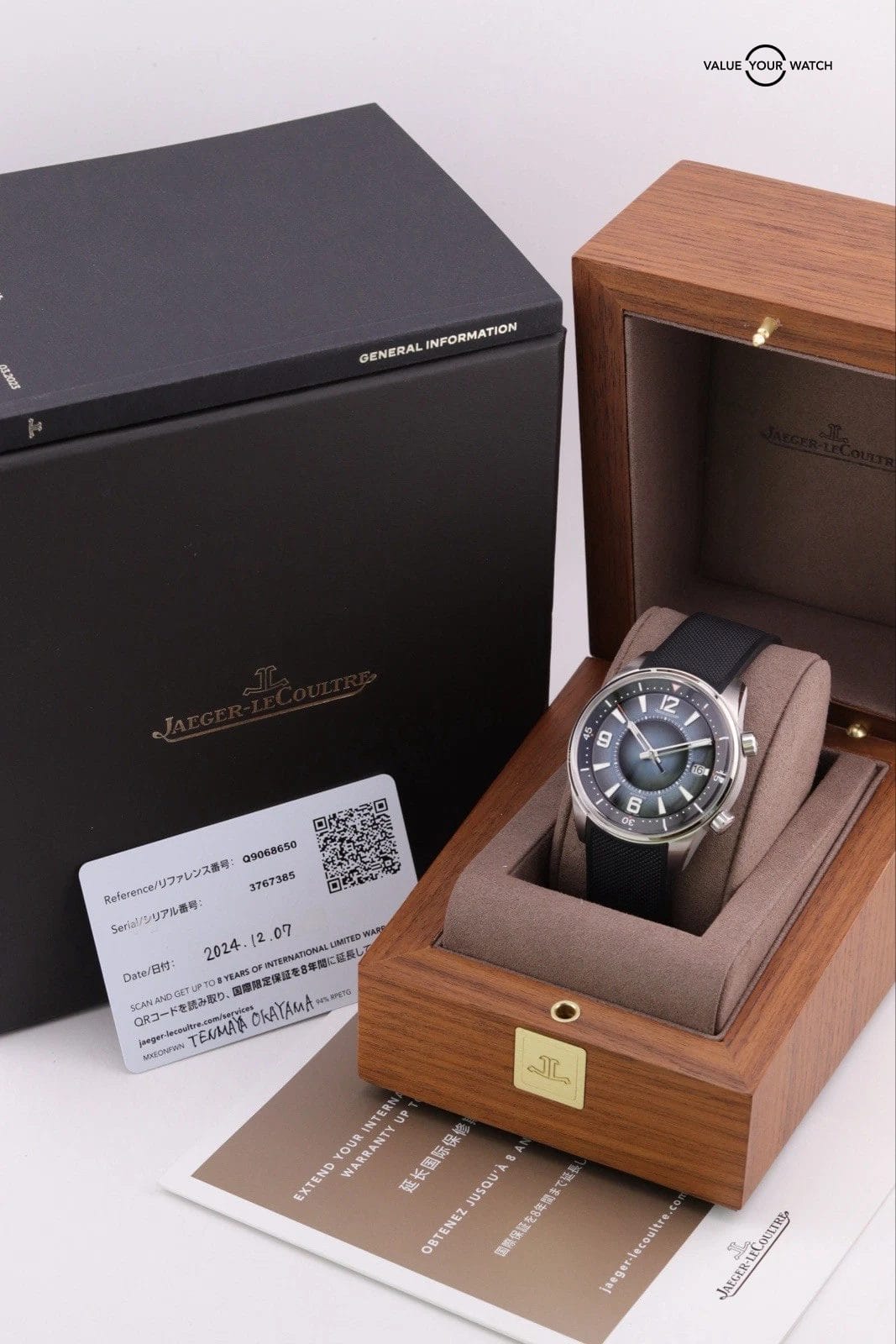 2024 Jaeger LeCoultre Polaris Date Steel 42mm Automatic Watch Q9068650 - Image 3