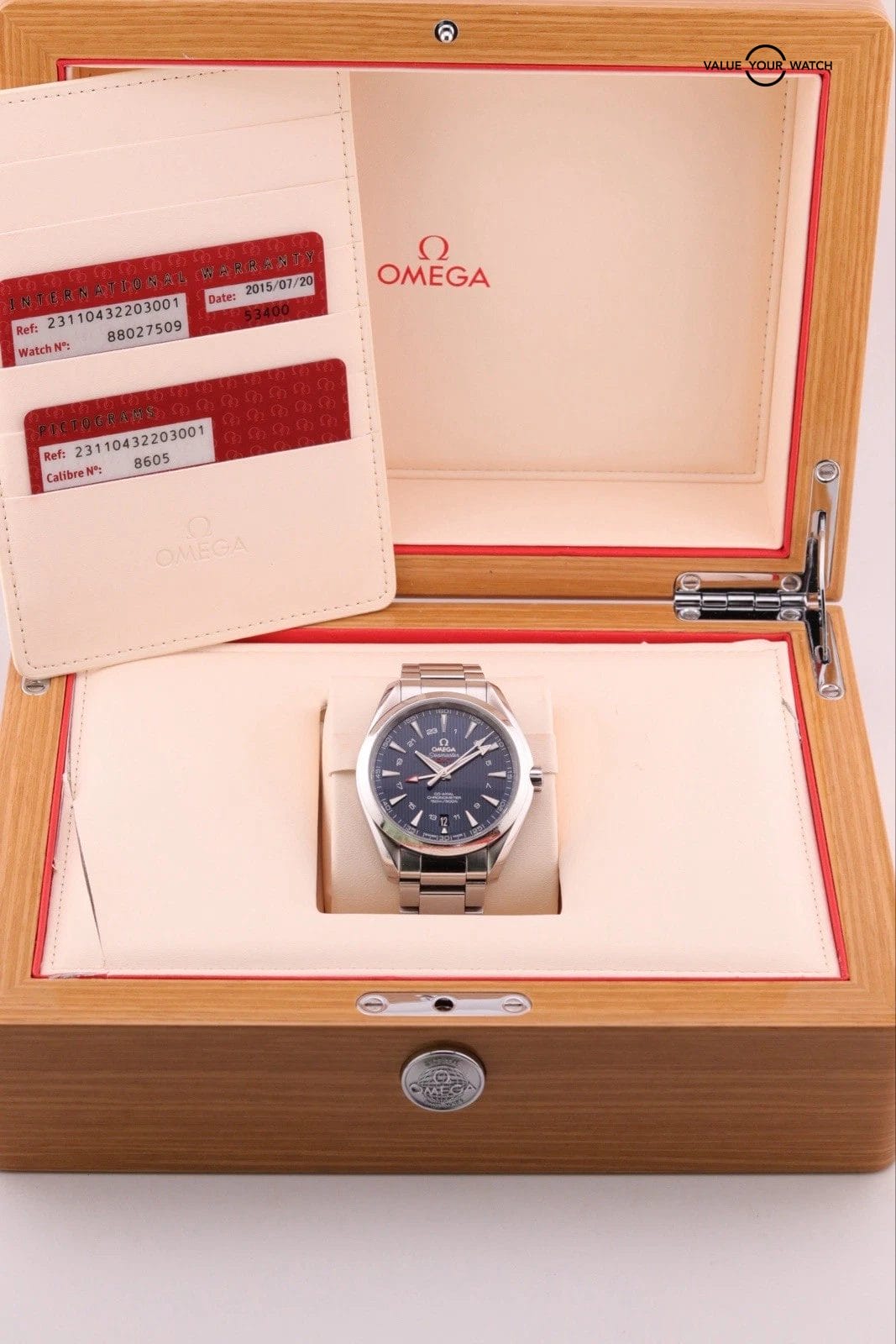 OMEGA Seamaster Aquaterra GMT Blue | ref. 231.10.43.22.03.001 | 2015 Pre Owned - Image 2