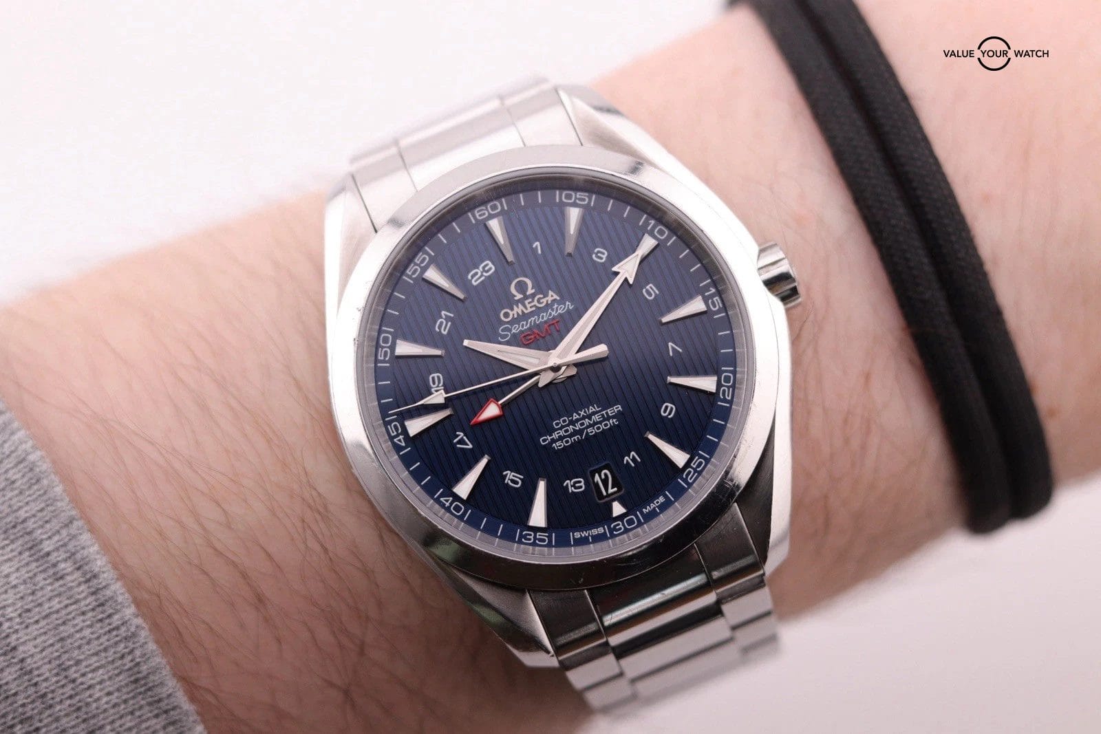 OMEGA Seamaster Aquaterra GMT Blue | ref. 231.10.43.22.03.001 | 2015 Pre Owned - Image 8