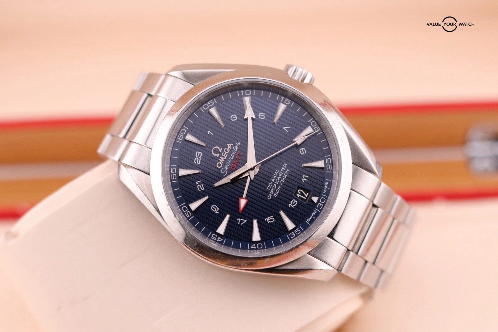 OMEGA Seamaster Aquaterra GMT Blue | ref. 231.10.43.22.03.001 | 2015 Pre Owned - Image 9