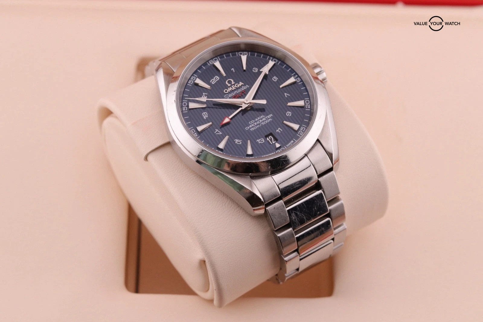 OMEGA Seamaster Aquaterra GMT Blue | ref. 231.10.43.22.03.001 | 2015 Pre Owned - Image 15