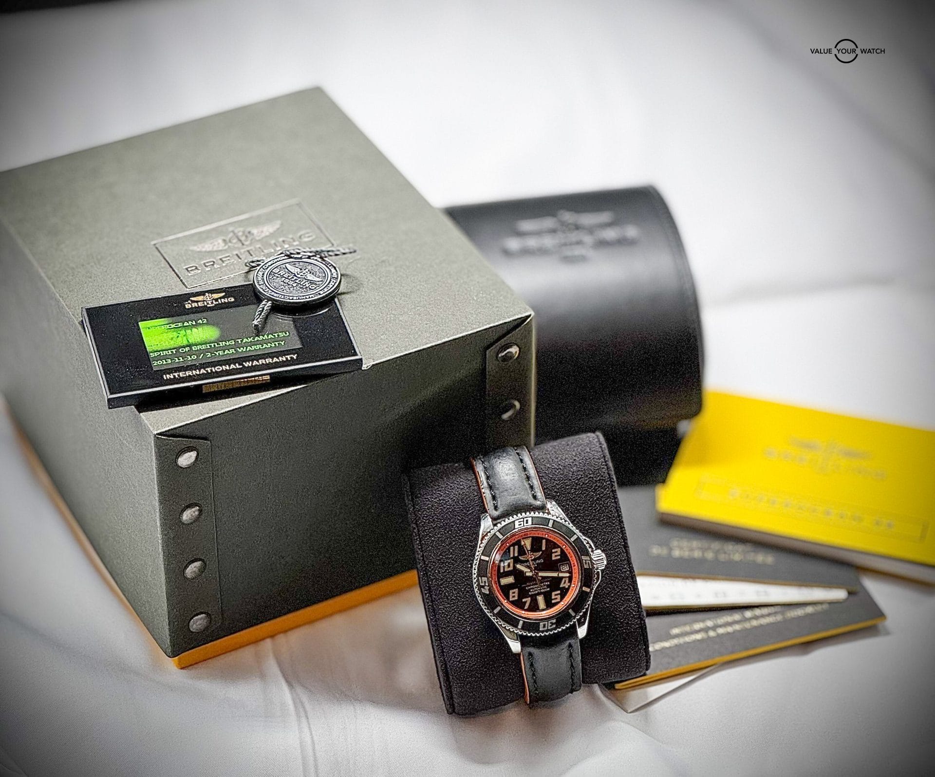 Breitling Superocean 42mm Limited Edition 1834/2000 pieces Full Set - Image 2