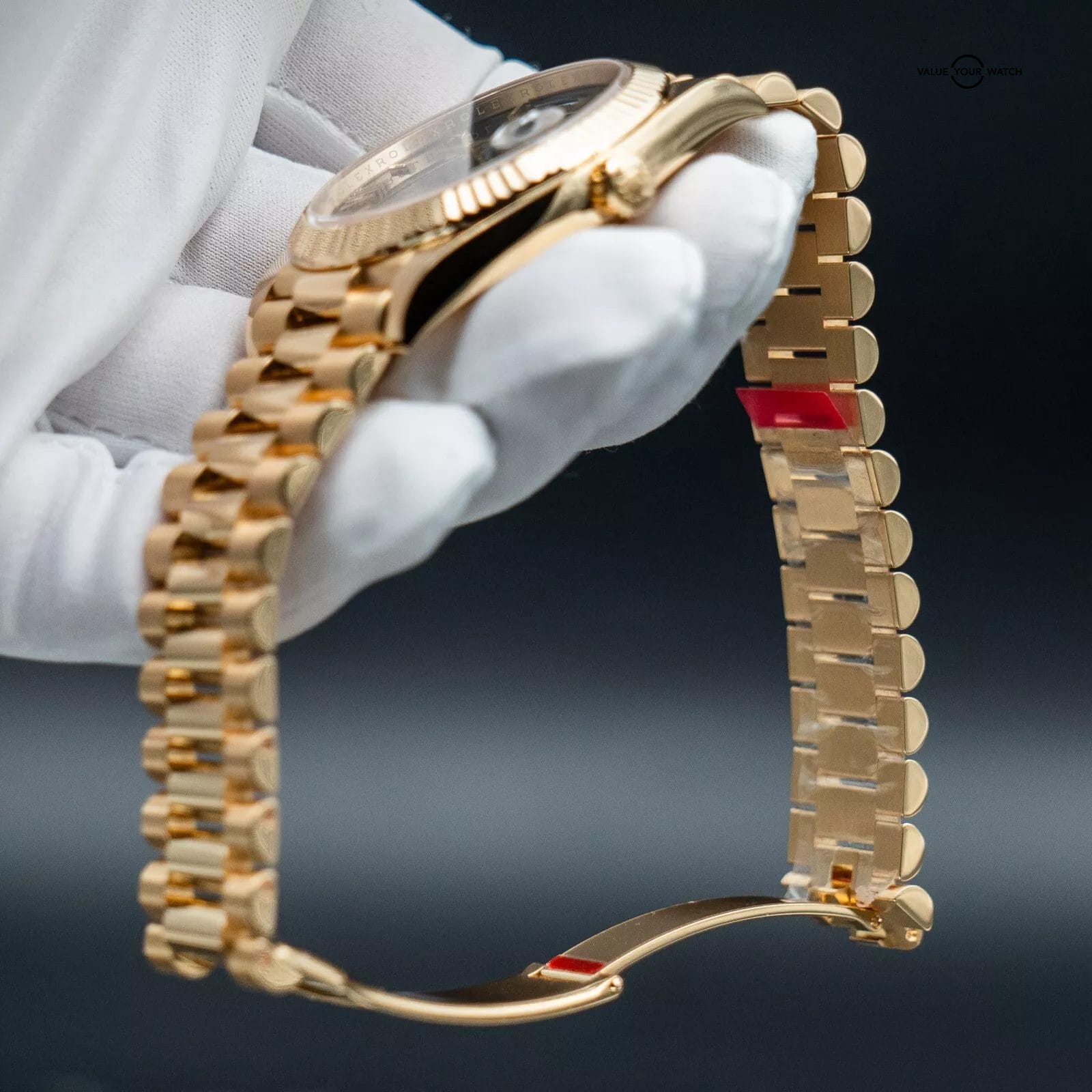 Rolex Day Date 40mm Green Ombré Dial BRAND NEW Stickers 228238 President 2024 - Image 4