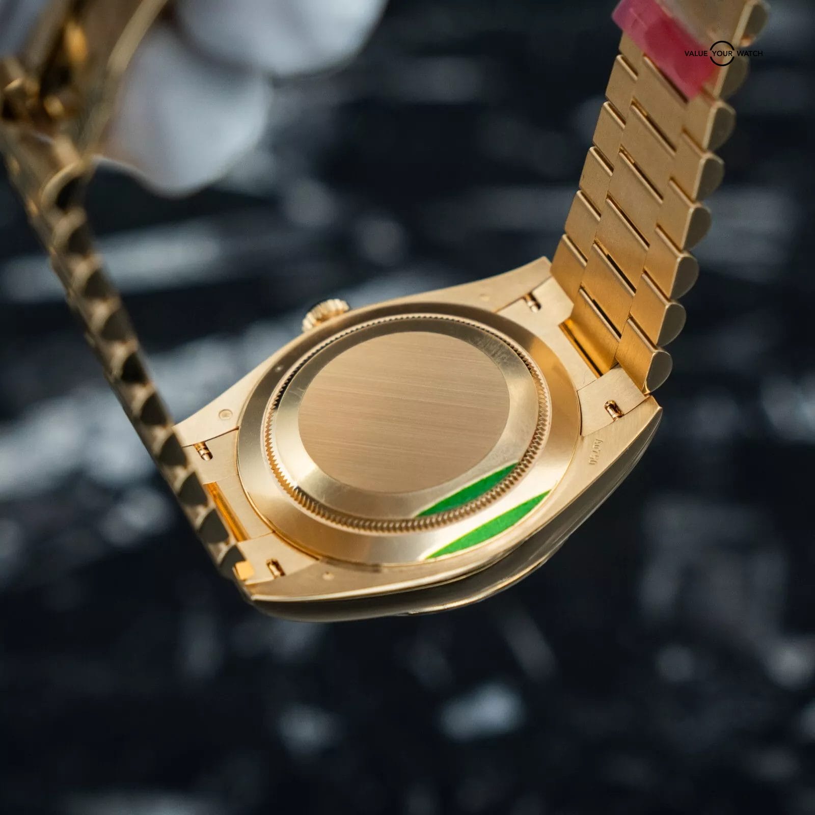 Rolex Day Date 40mm Green Ombré Dial BRAND NEW Stickers 228238 President 2024 - Image 5