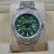 Rolex Datejust custom Diamonds green motif dial 41mm w box and card VIDEO