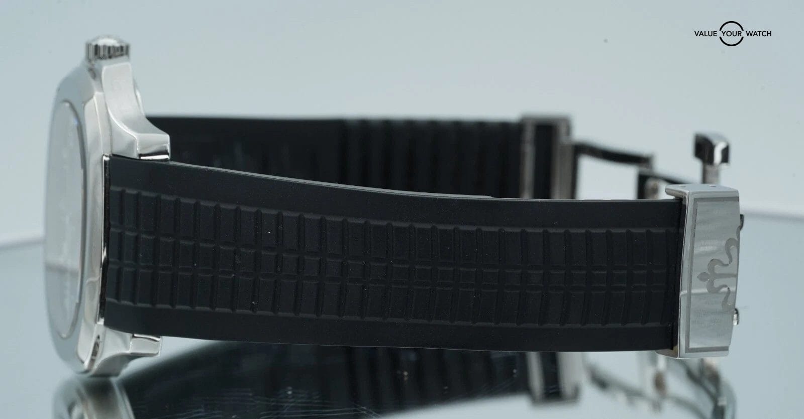 Patek Philippe Aquanaut 5167A Stainless Steel Black Dial Bracelet and Rubber! - Image 9