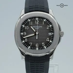 Patek Philippe Aquanaut 5167A Stainless Steel Black Dial Bracelet and Rubber!