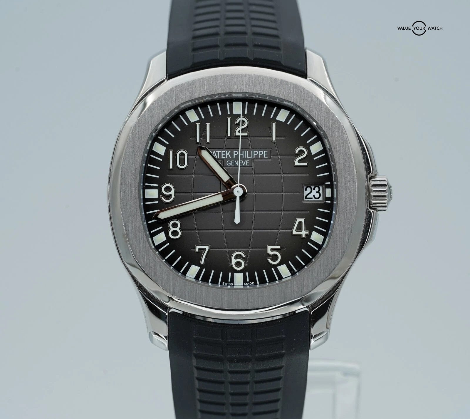 Patek Philippe Aquanaut 5167A Stainless Steel Black Dial Bracelet and Rubber!