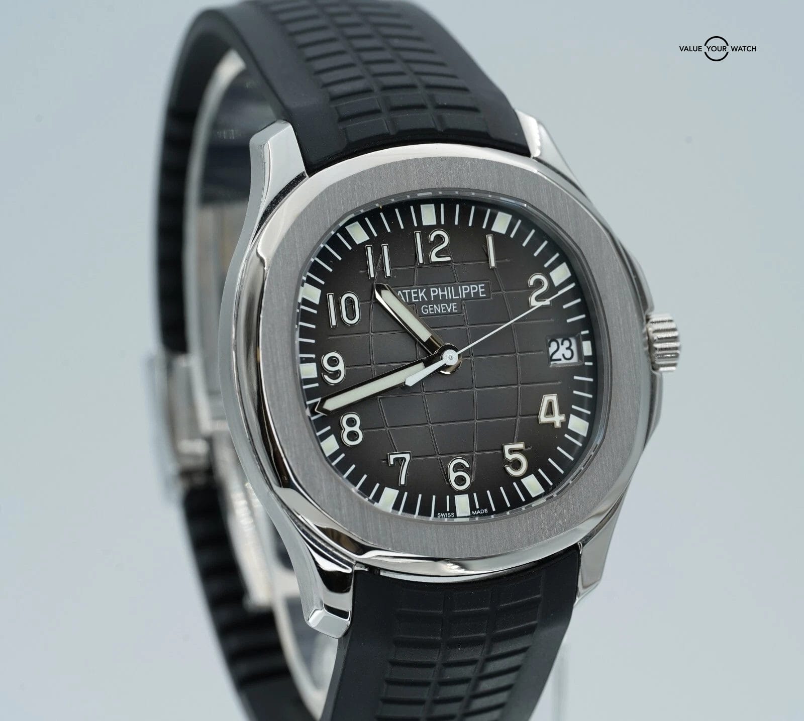 Patek Philippe Aquanaut 5167A Stainless Steel Black Dial Bracelet and Rubber! - Image 4