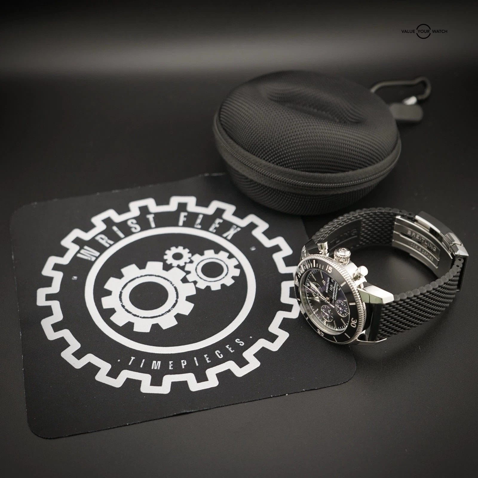 Breitling Superocean Heritage II 44mm A13313 Chrongraph Black Dial - Image 5