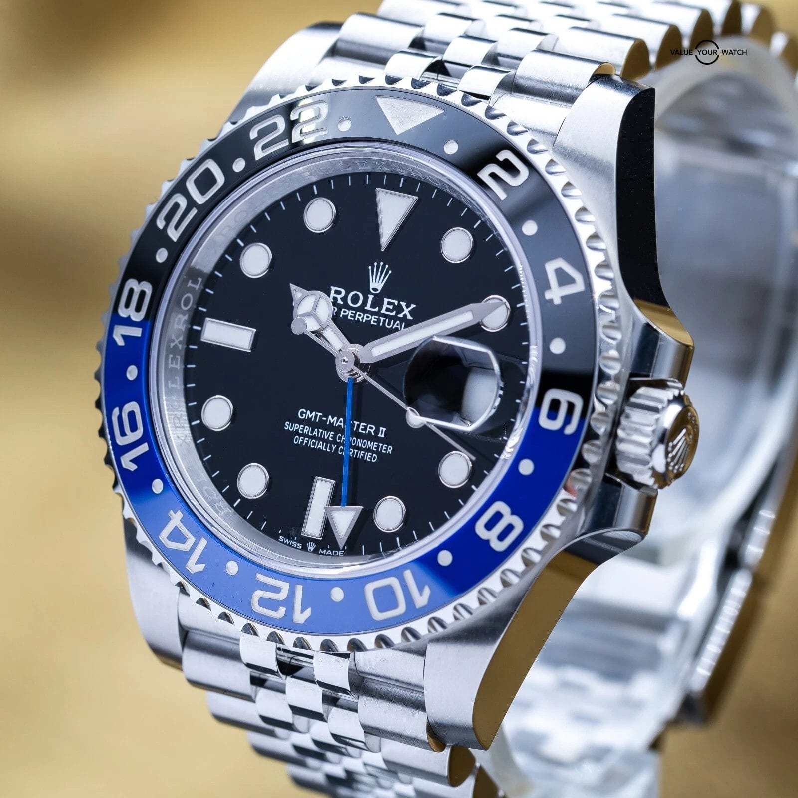 NEW 2025 Rolex GMT-Master II Batgirl Jubilee Steel 40mm 126710BLNR - Full Set - Image 7