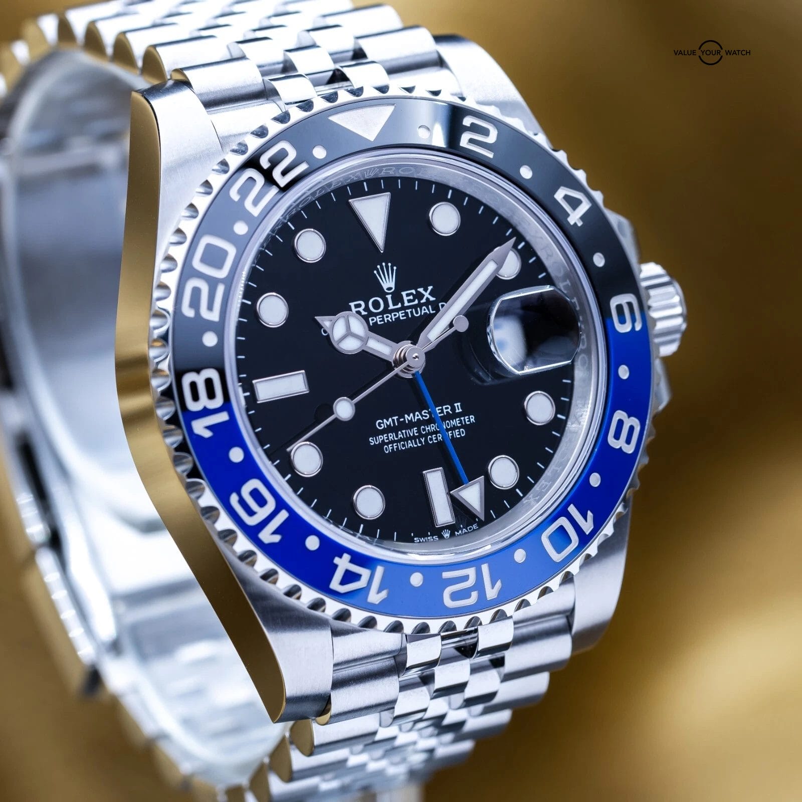 NEW 2025 Rolex GMT-Master II Batgirl Jubilee Steel 40mm 126710BLNR - Full Set - Image 8