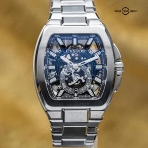 CVSTOS Metropolitan PS Titanium Skeleton Dial F00103.4212001 Brand New 2025