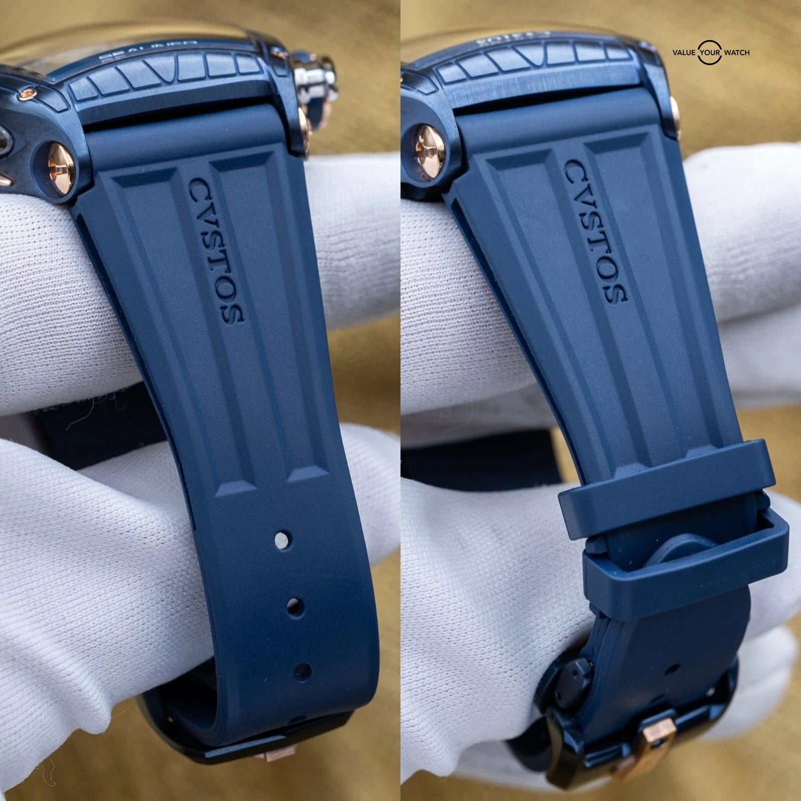 CVSTOS Sealiner Chronograph Steel Teak Wood Dial C01107.4105001 Brand New 2025 - Image 11