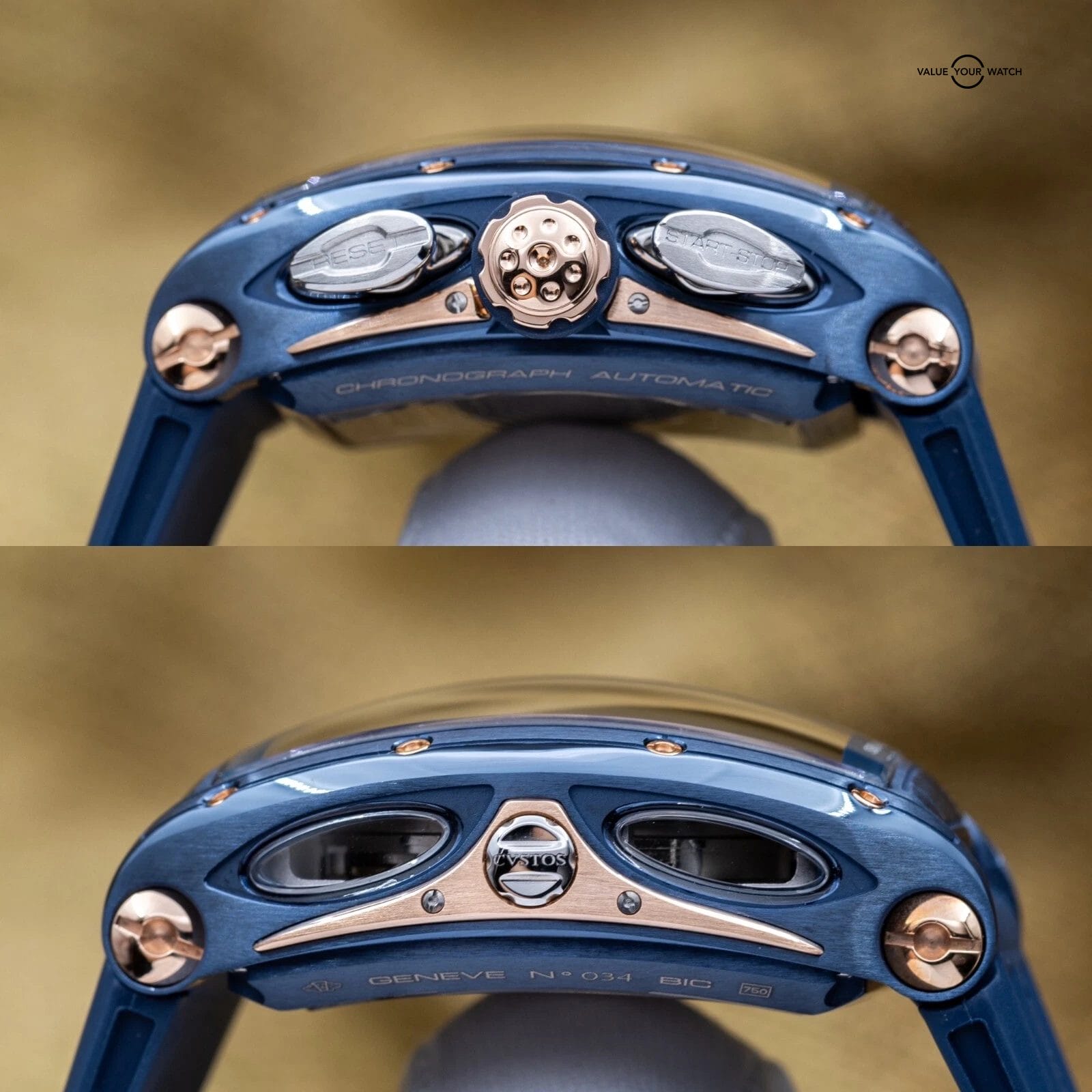 CVSTOS Sealiner Chronograph Steel Teak Wood Dial C01107.4105001 Brand New 2025 - Image 15