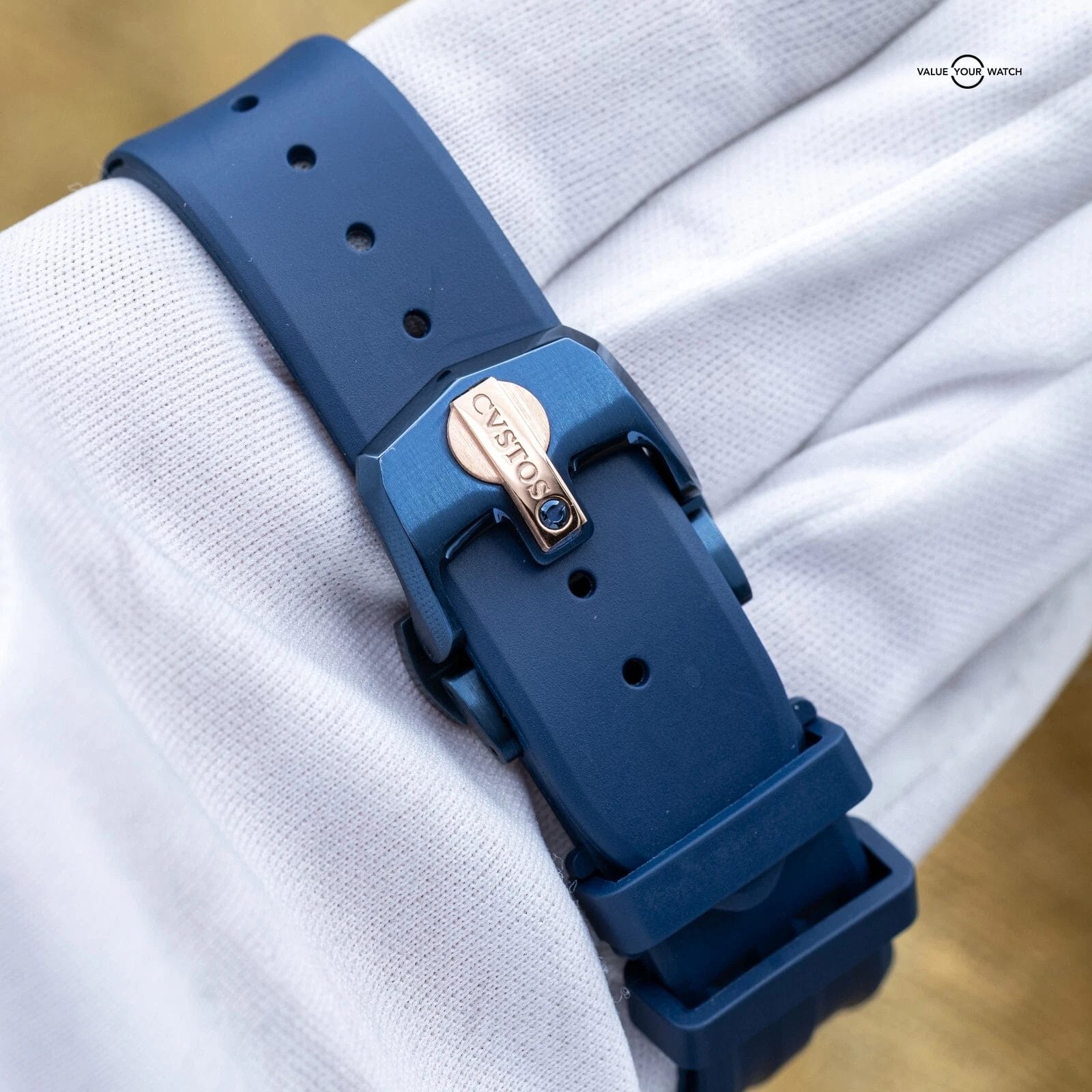 CVSTOS Sealiner Chronograph Steel Teak Wood Dial C01107.4105001 Brand New 2025 - Image 17