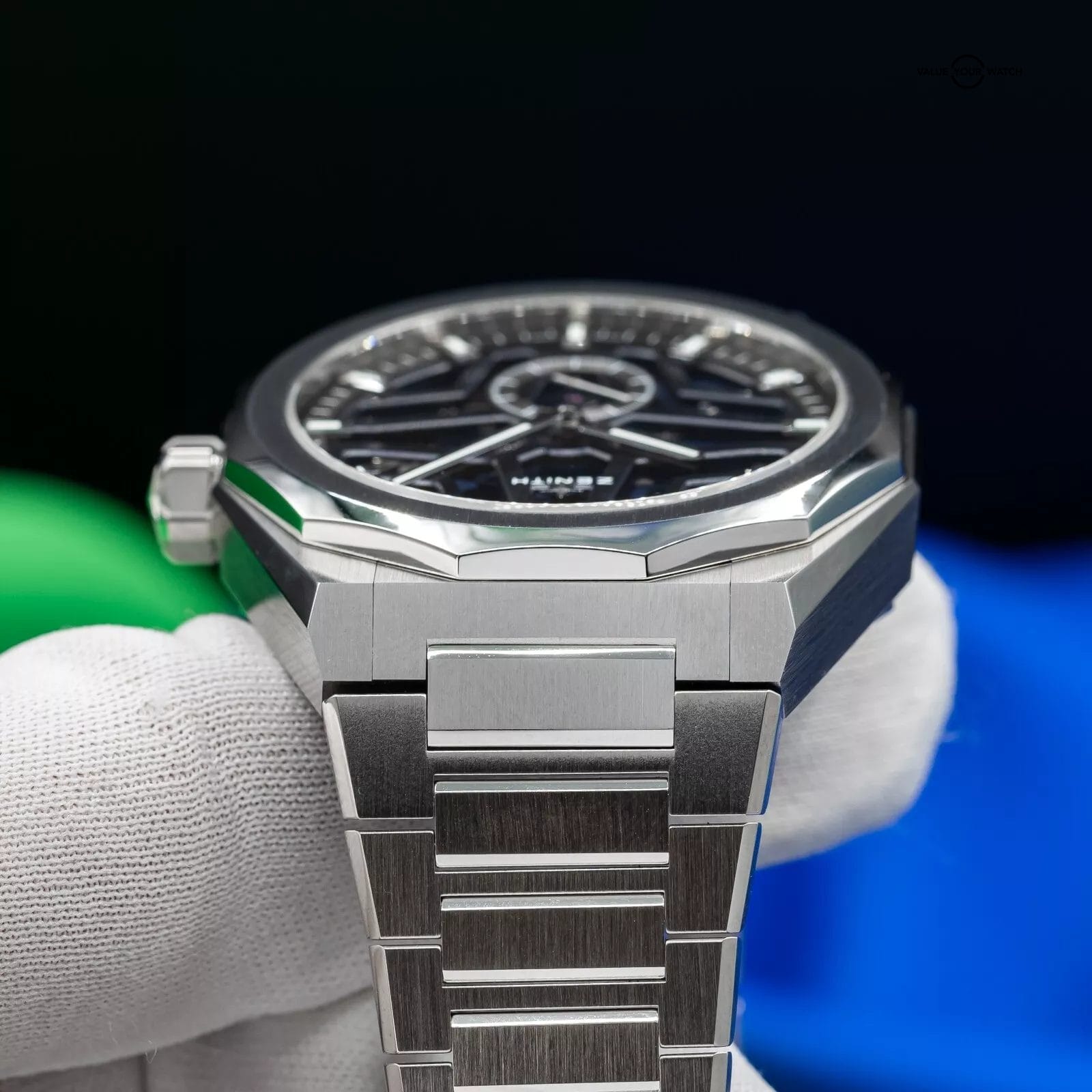 Brand New 2025 Zenith Defy Skeleton Men's Blue Dial Watch 03.9300.3620/79.I001 - Image 11