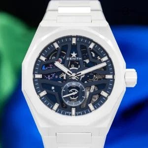 2025 New Zenith Defy Skyline White CERAMIC SKELETON Dial 49.9301.3620/79.I001