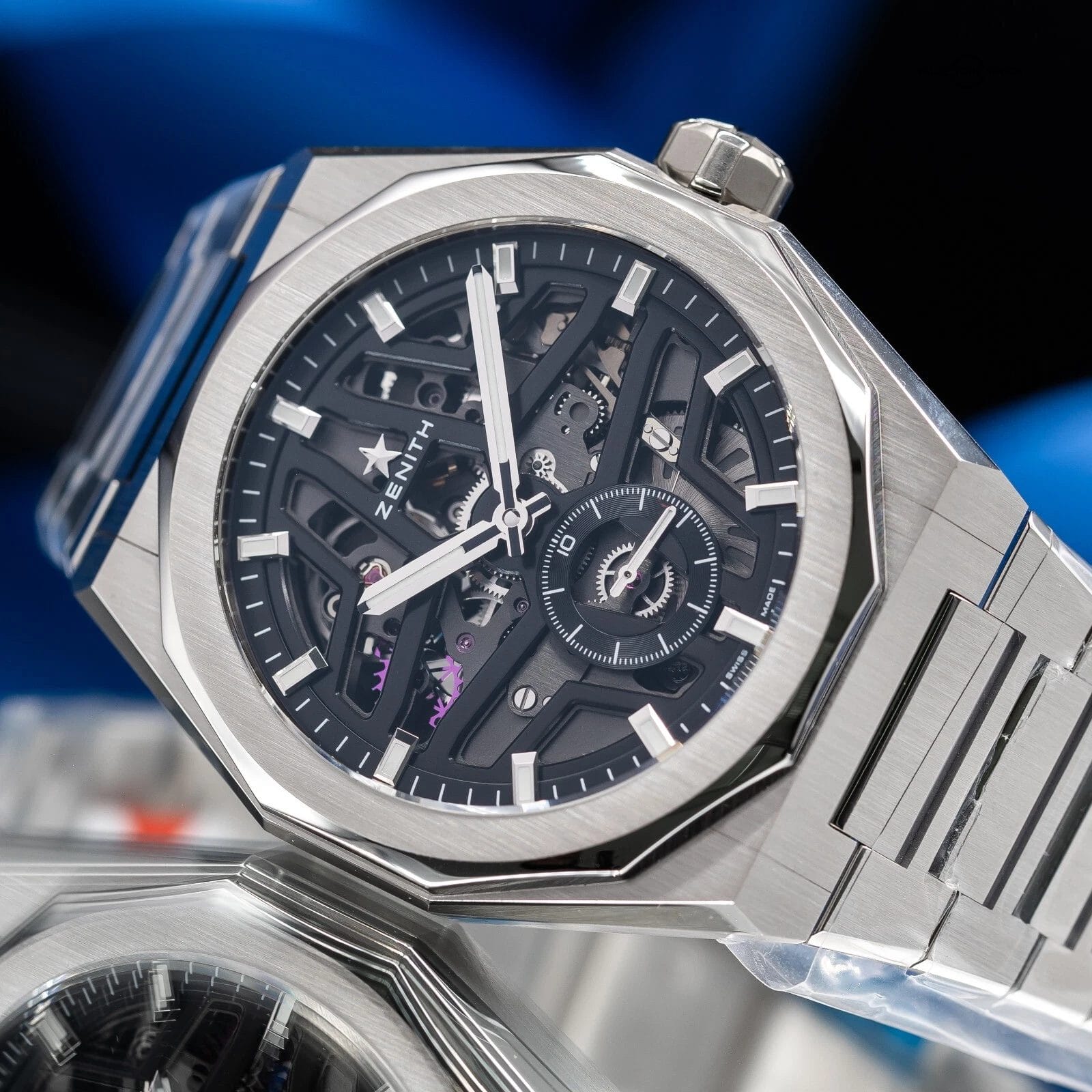 2025 Zenith Defy Skyline Skeleton Black Watch 03.9300.3620/78.I001 Full Set - Image 13