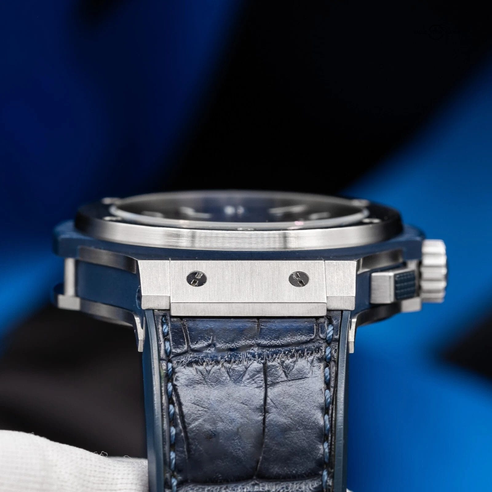 Hublot Big Bang Blue Chronograph 44mm Steel Mens 301.SX.7170.LR Complete Set ! - Image 9