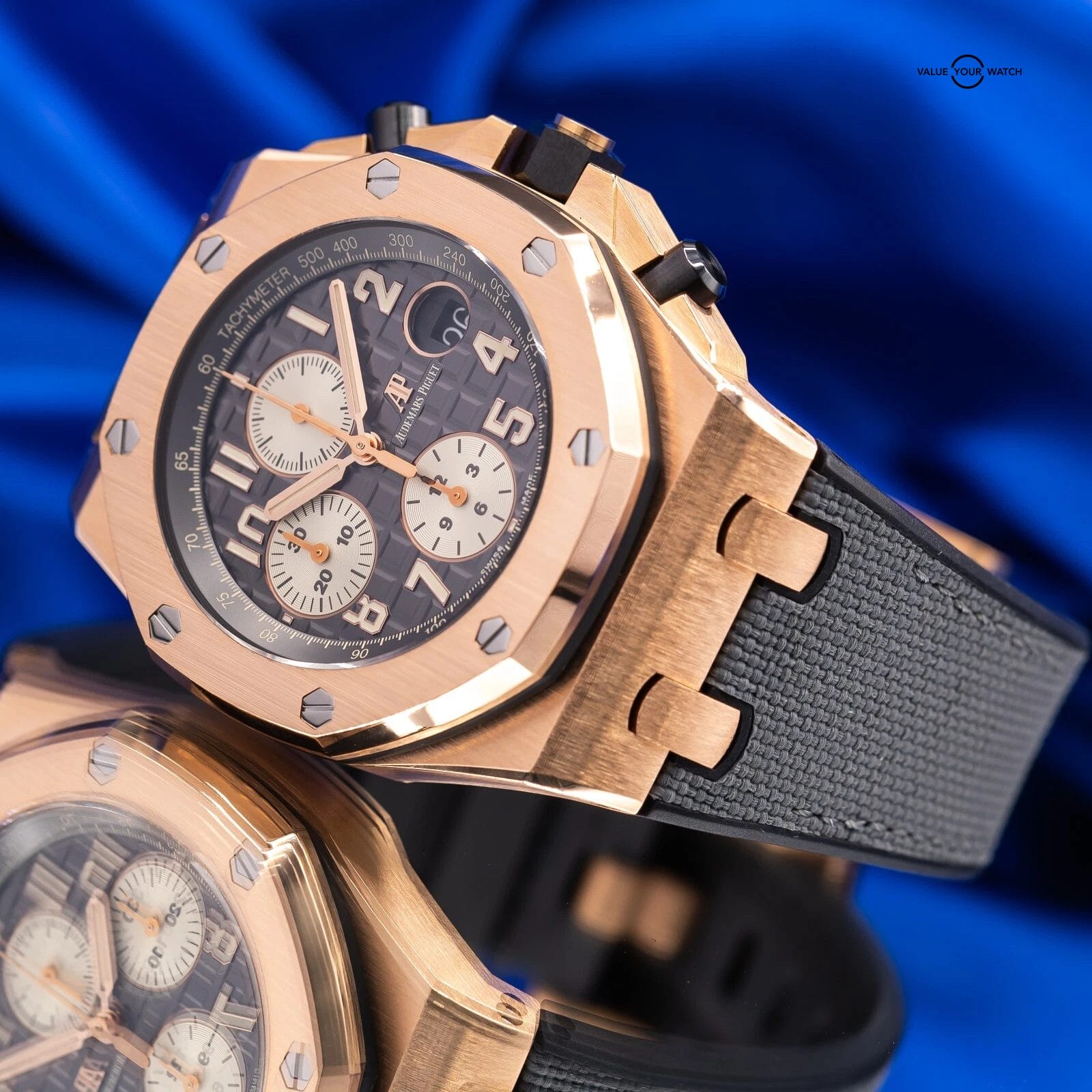 Audemars Piguet Royal Oak Offshore Rhodium Gray Chronograph Men's Watch 26470OR - Image 10