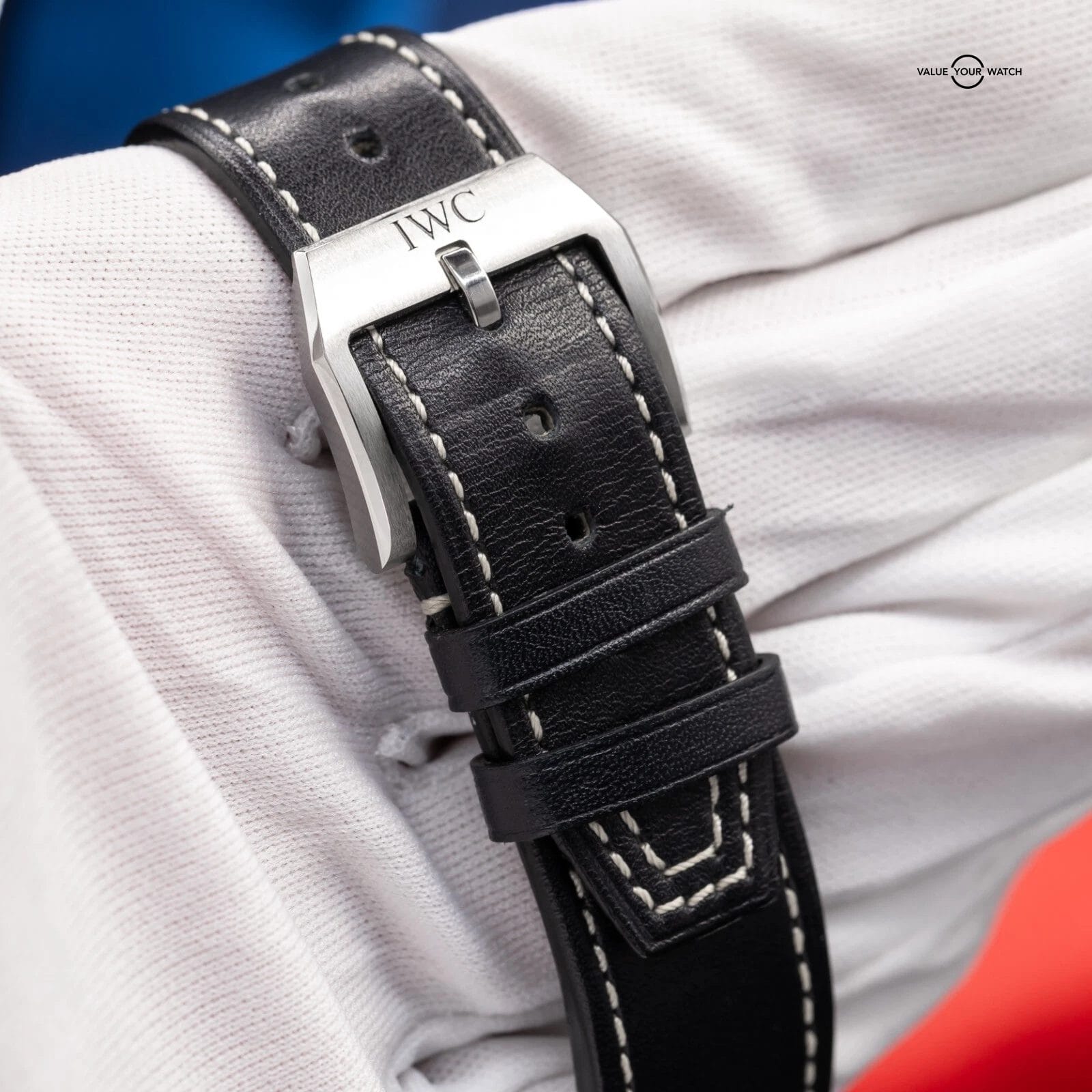 IWC Pilot's Chronograph Blue Dial 41mm Men's Watch - IW388101 - Full Set - Image 5