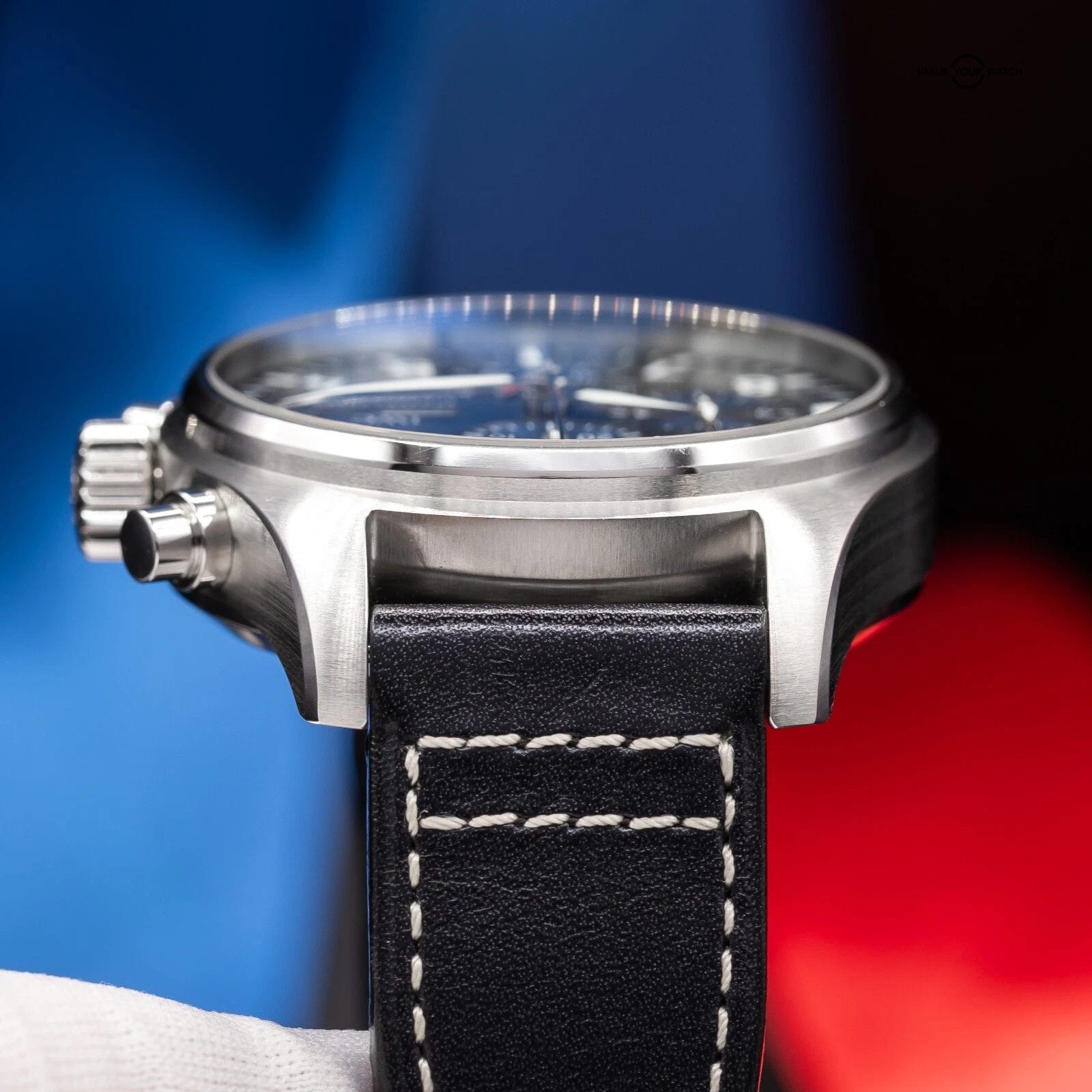 IWC Pilot's Chronograph Blue Dial 41mm Men's Watch - IW388101 - Full Set - Image 7