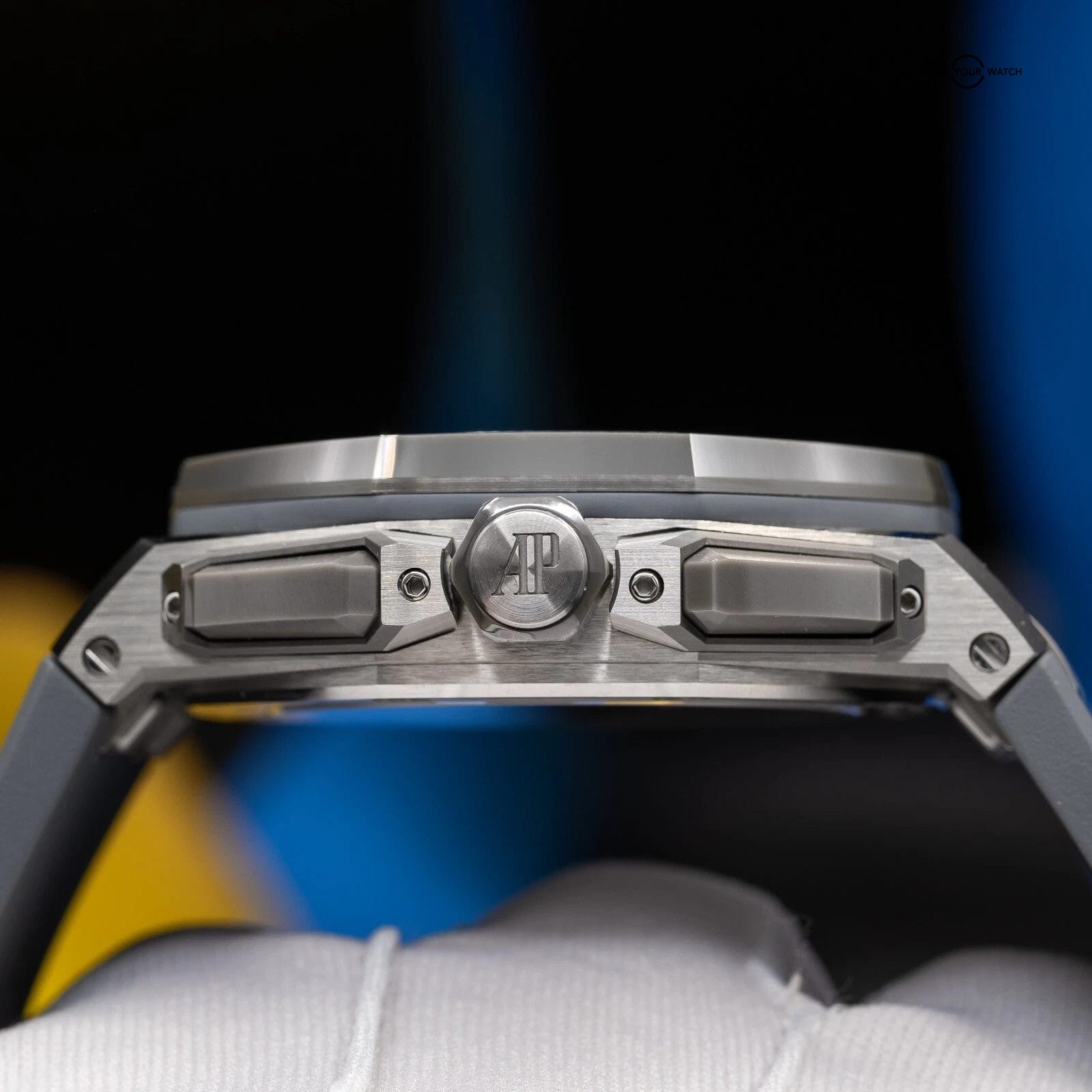 Audemars Piguet Royal Oak Offshore Titanium & Ceramic Gray Men's Watch - 26420IO - Image 14