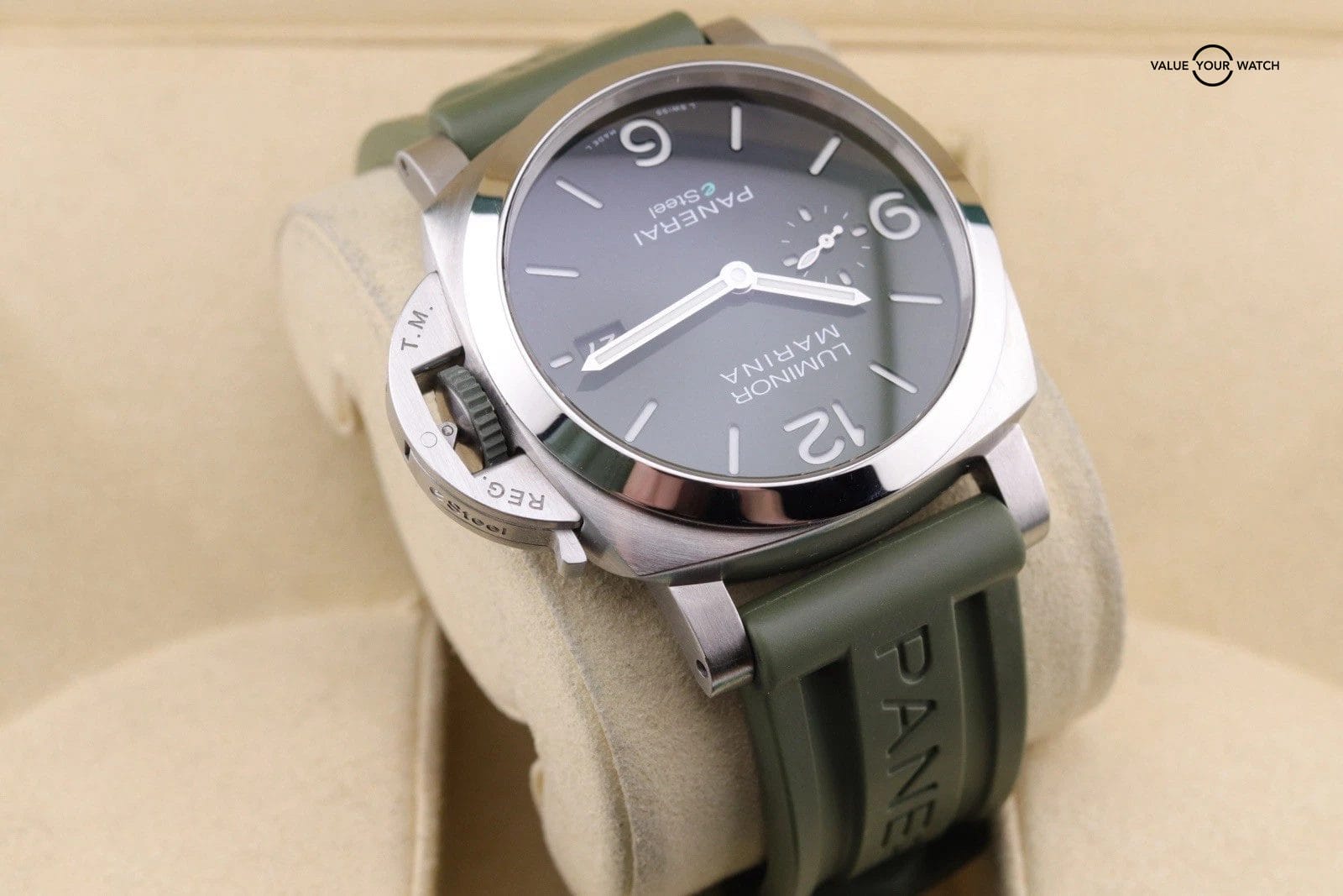 Panerai Luminor Marina Verde Smeraldo - PAM01356 - Warranty Until 2030 Green - Image 11