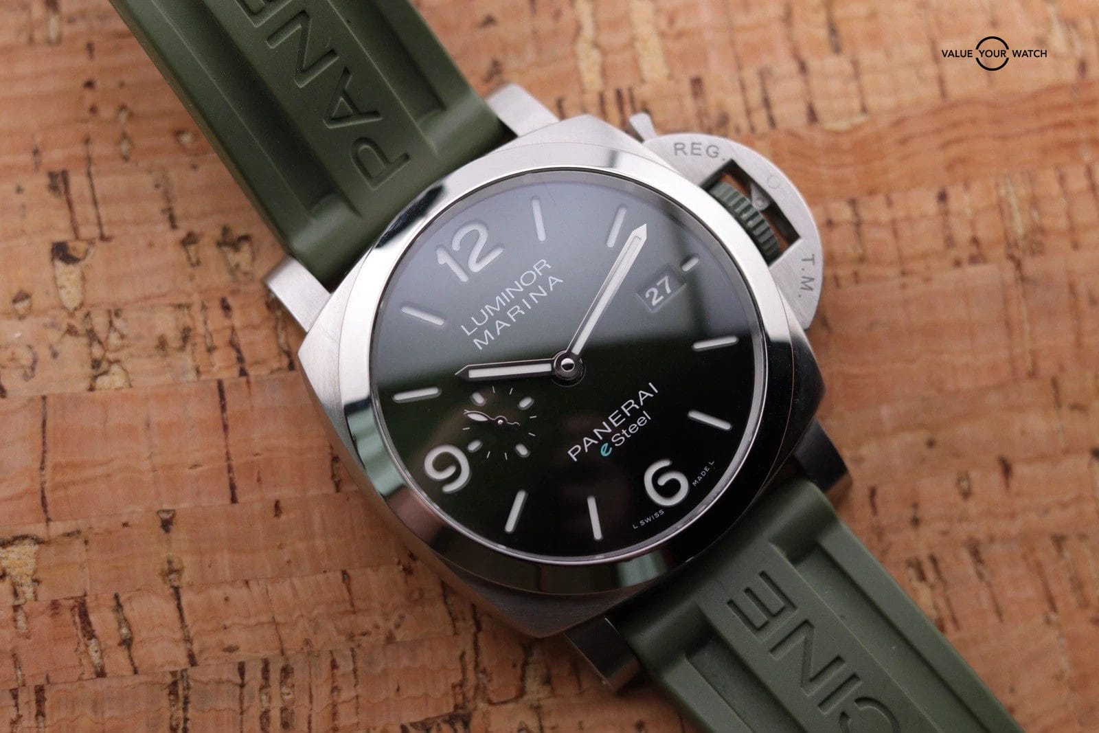 Panerai Luminor Marina Verde Smeraldo - PAM01356 - Warranty Until 2030 Green - Image 14