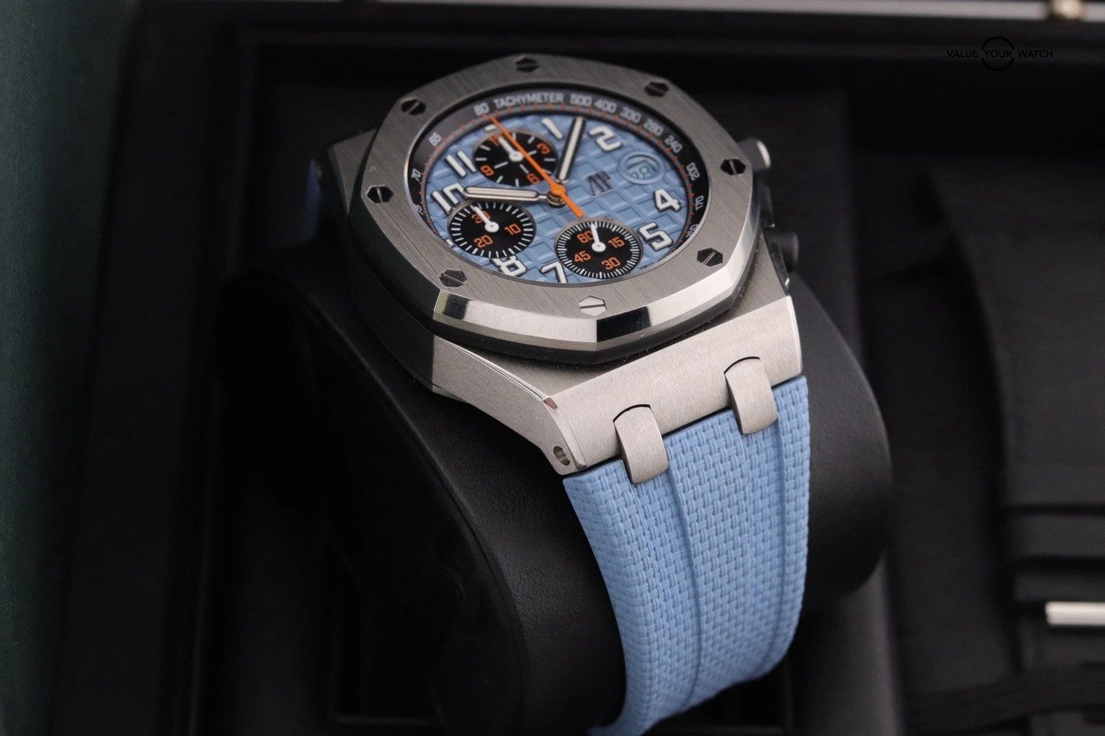 Audemars Piguet 26238ST.OO.A340CA.01 Royal Oak Offshore 42mm Tiffany Baby Blue - Image 12