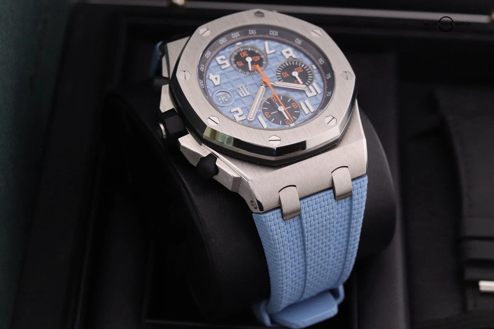 Audemars Piguet 26238ST.OO.A340CA.01 Royal Oak Offshore 42mm Tiffany Baby Blue - Image 14